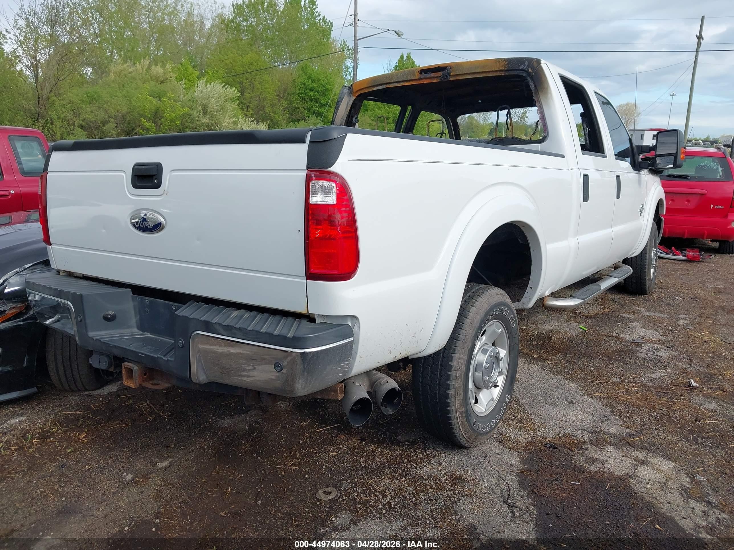 2011 Ford F-350 Xlt Белый vin: 1FT7W3BT6BED09435