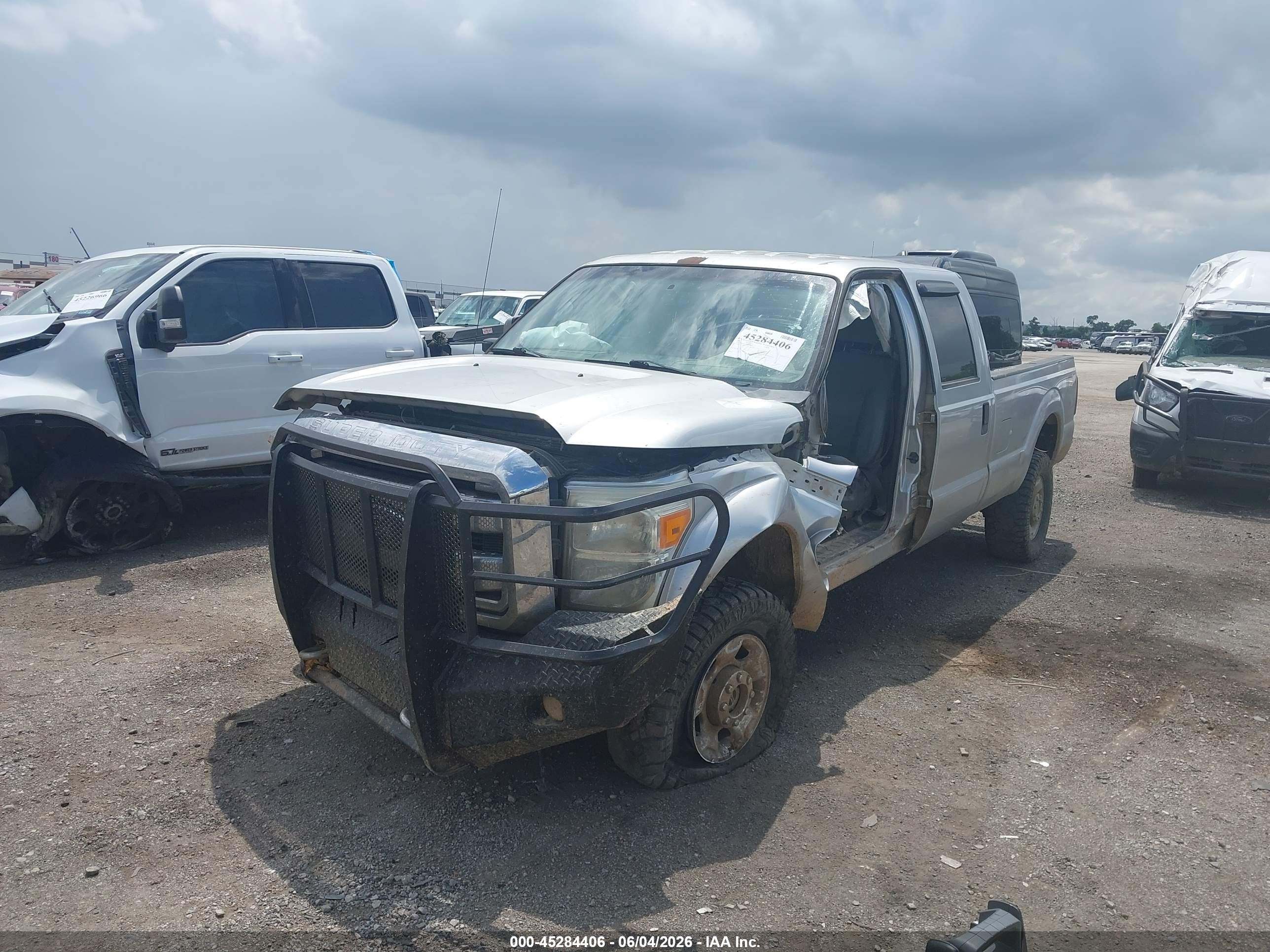 2012 Ford F-350 Xlt Silver vin: 1FT7W3BT7CEB07981