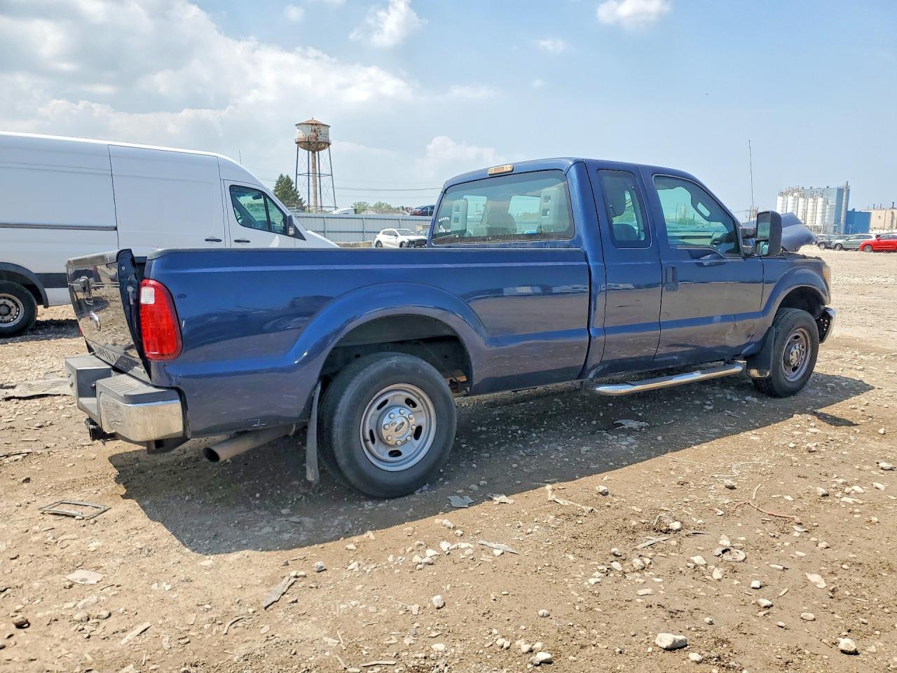 2014 Ford F250 Super Duty Blue vin: 1FT7X2A60EEB49978