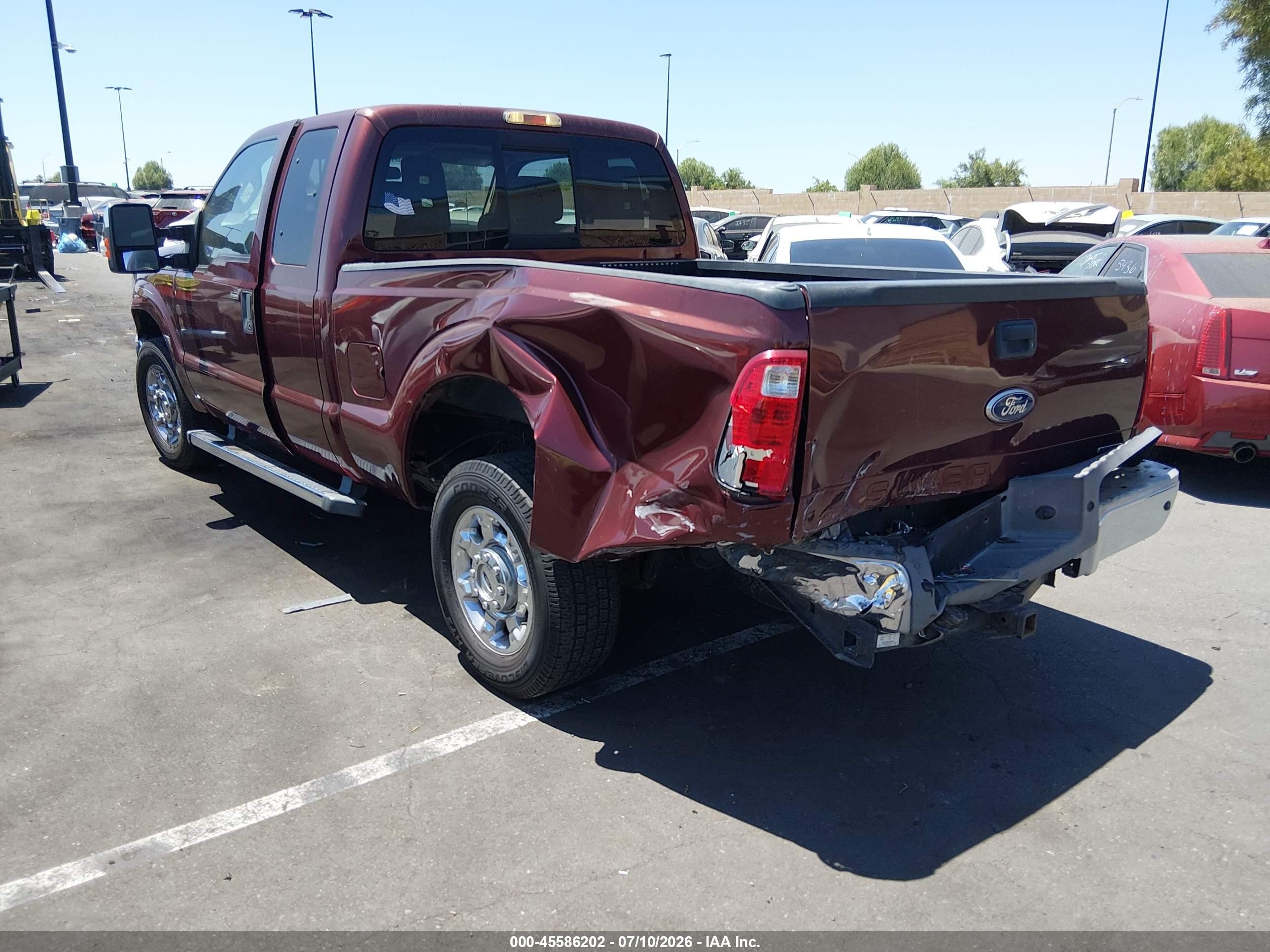 2012 Ford Super Duty F-250 Srw Xlt Brown vin: 1FT7X2A62CEB74166