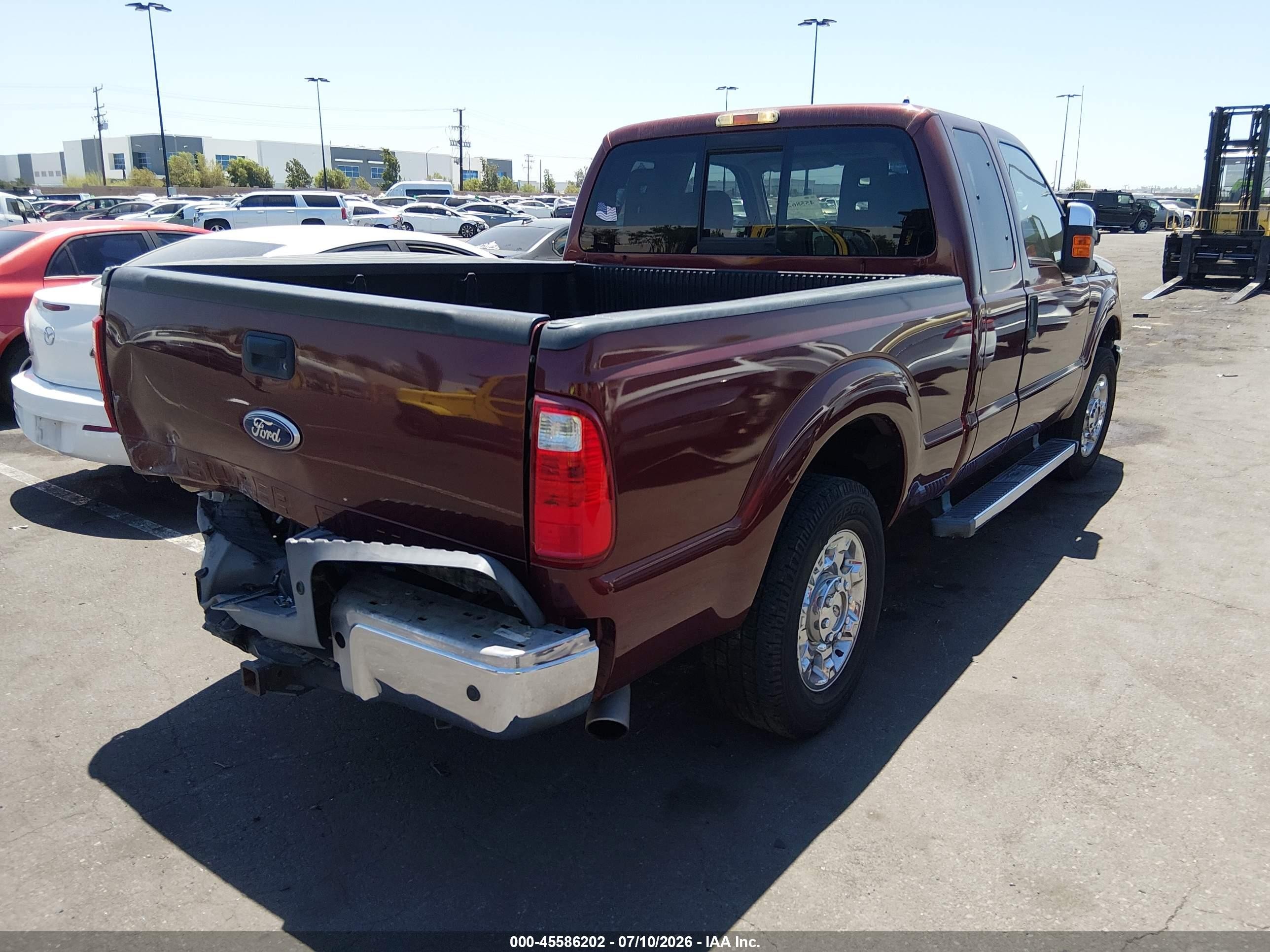 2012 Ford Super Duty F-250 Srw Xlt Brown vin: 1FT7X2A62CEB74166