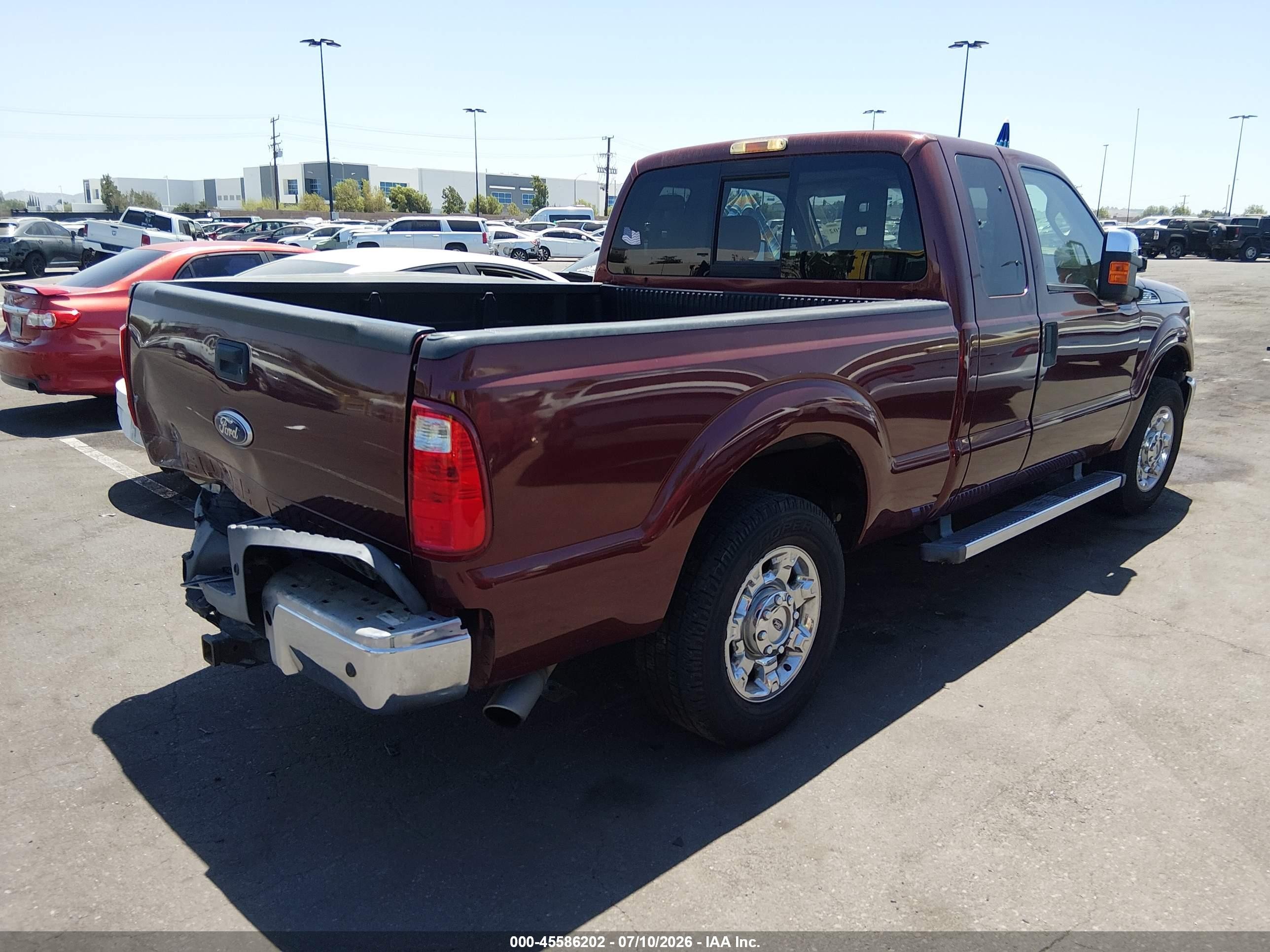 2012 Ford Super Duty F-250 Srw Xlt Brown vin: 1FT7X2A62CEB74166