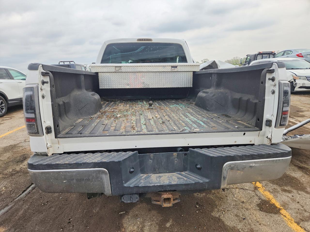 2014 Ford F250 Super Duty White vin: 1FT7X2A62EEB11572