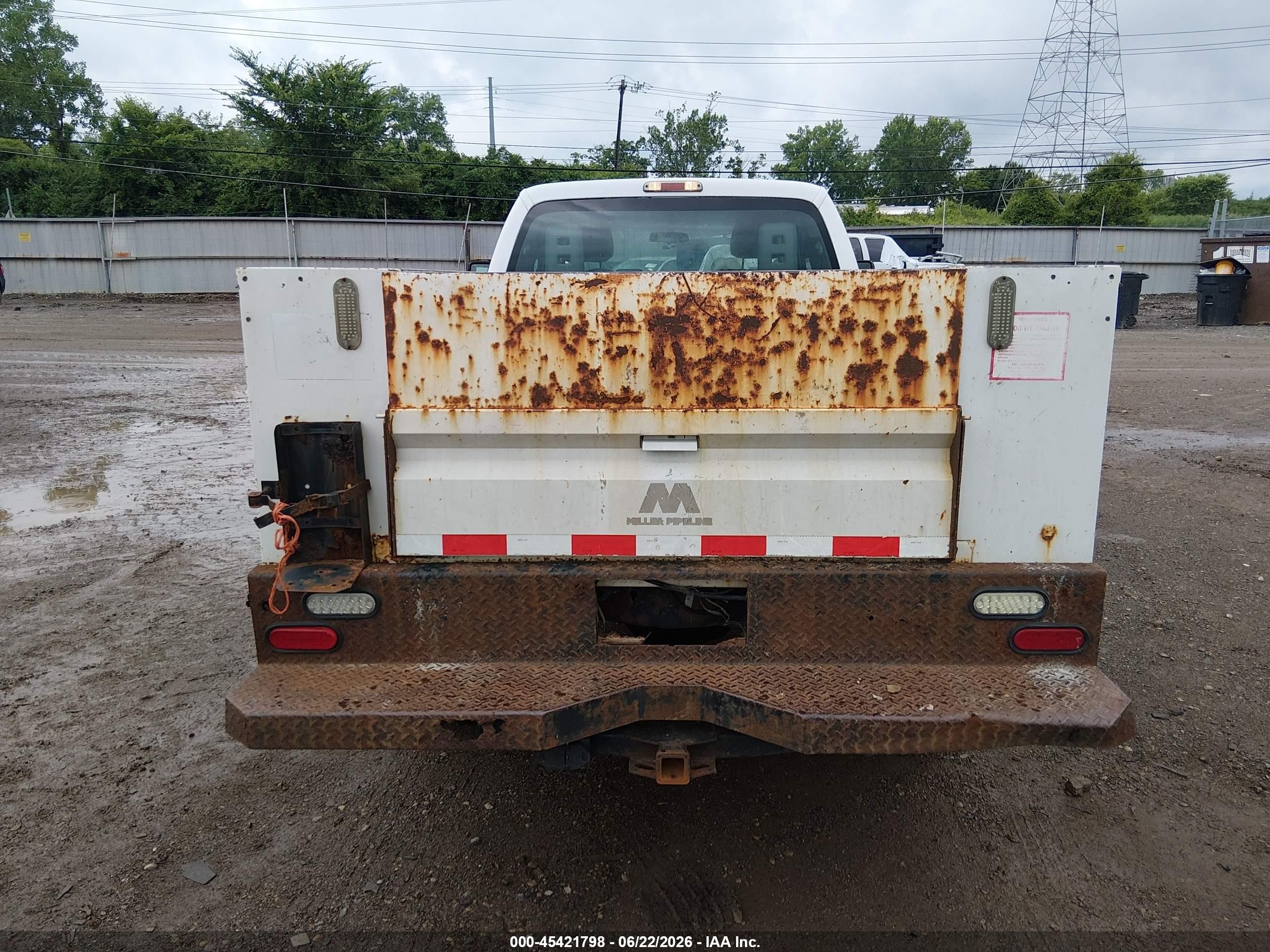 2014 Ford F-250 Lariat/xl/xlt Белый vin: 1FT7X2A62EEB39047