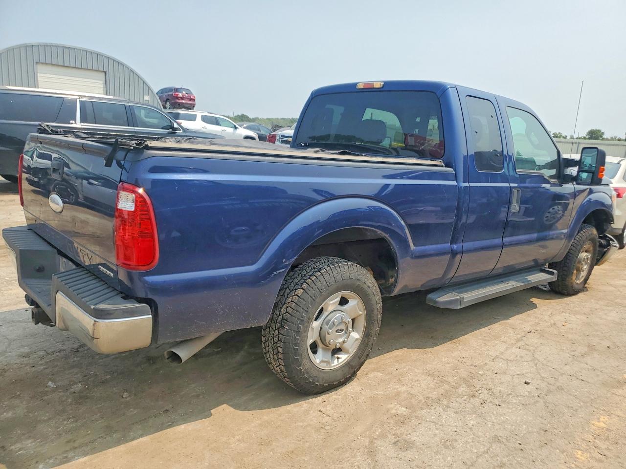2012 Ford F250 Super Duty Blue vin: 1FT7X2A63CEA87988