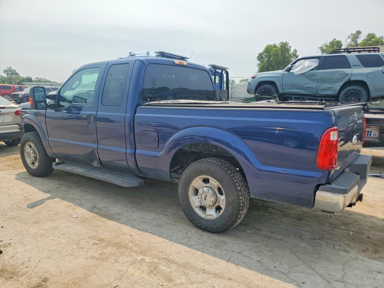 2012 Ford F250 Super Duty Blue vin: 1FT7X2A63CEA87988