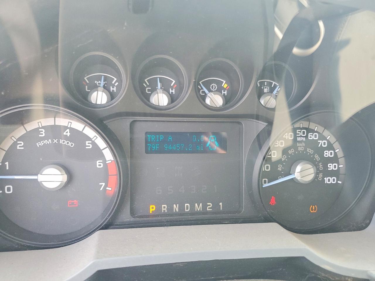 2012 Ford F250 Super Duty Blue vin: 1FT7X2A63CEA87988