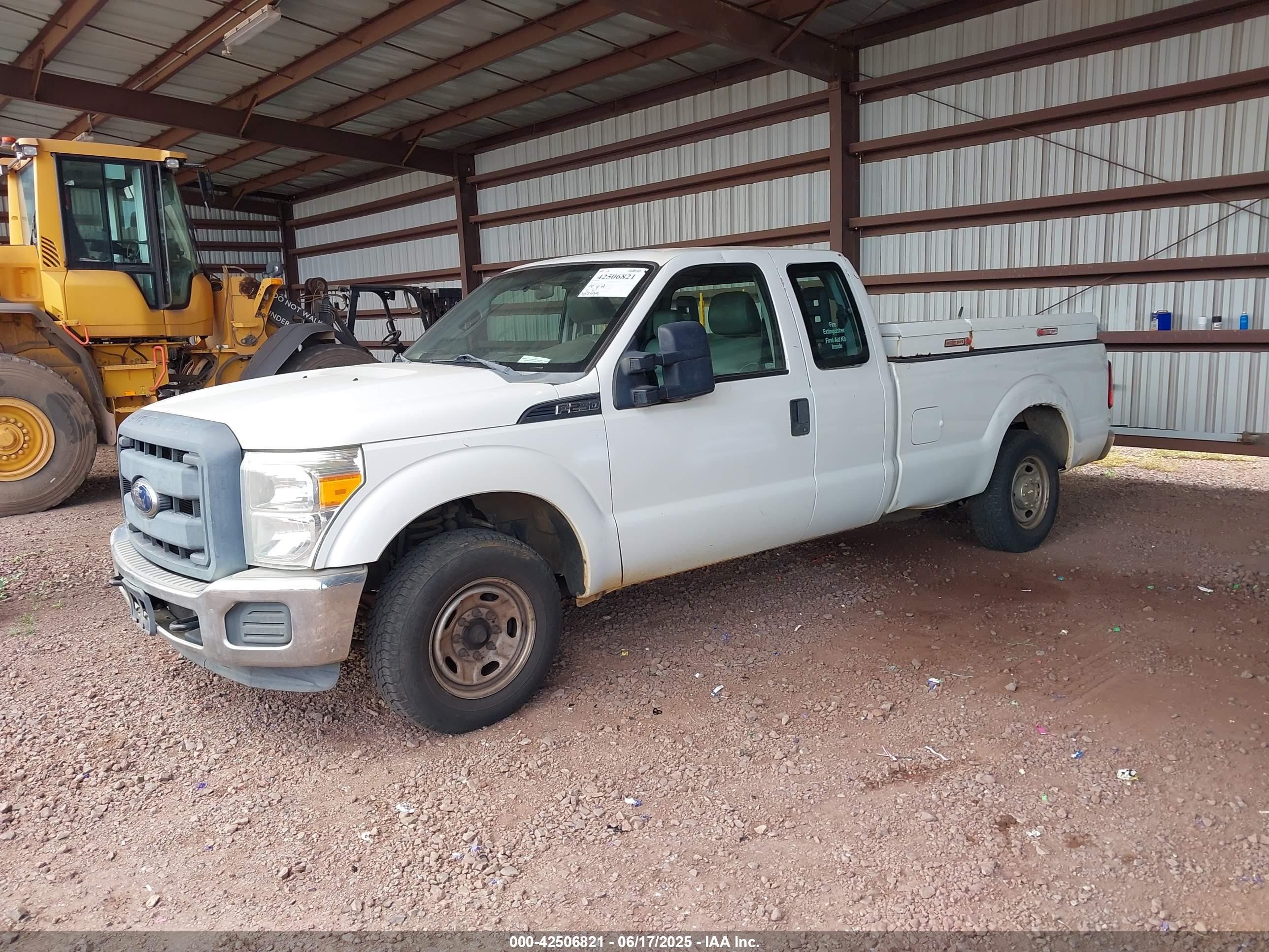 2012 Ford Super Duty F-250 Srw Lariat/xl/xlt White vin: 1FT7X2A63CEC83347