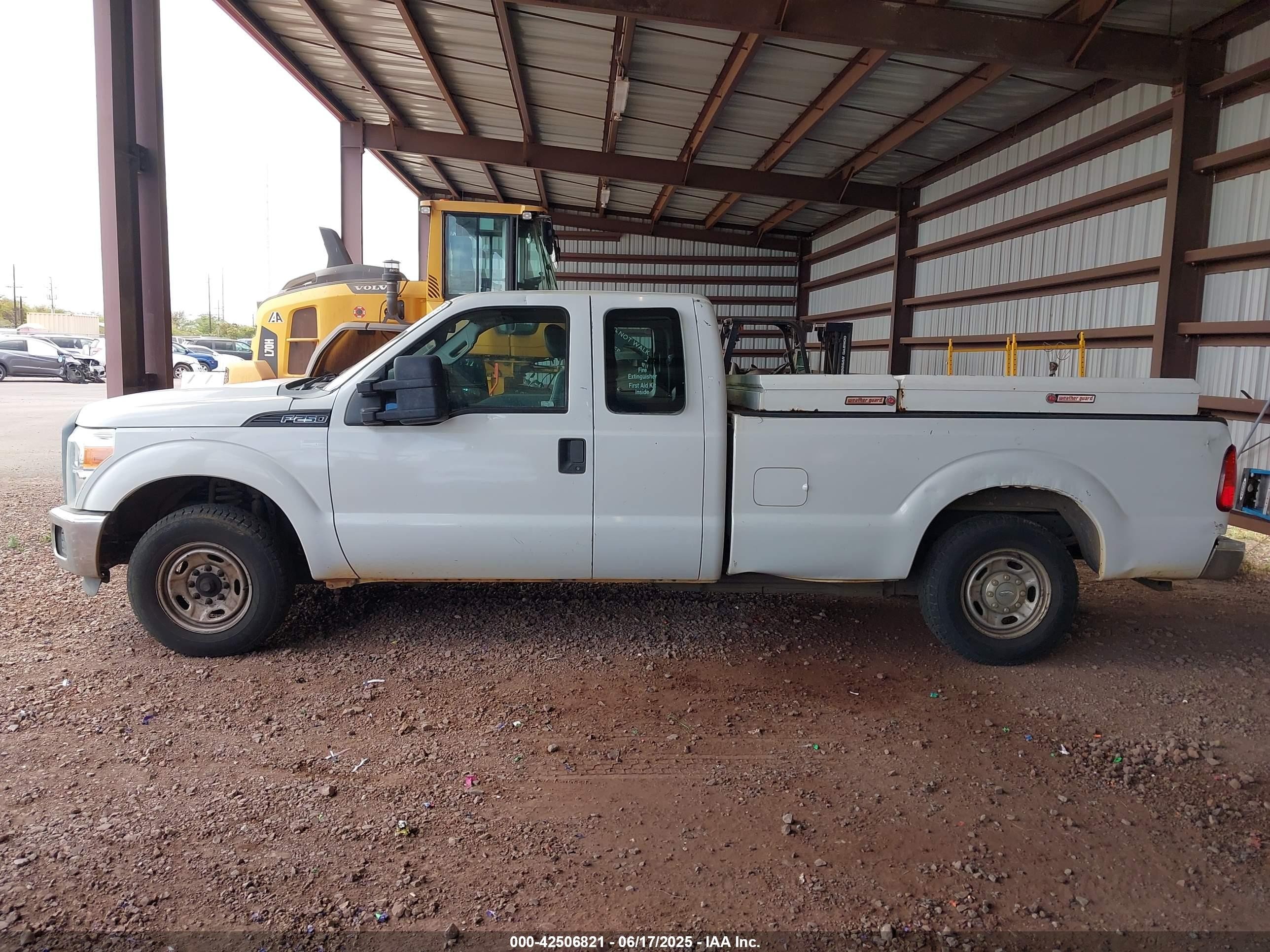 2012 Ford Super Duty F-250 Srw Lariat/xl/xlt White vin: 1FT7X2A63CEC83347