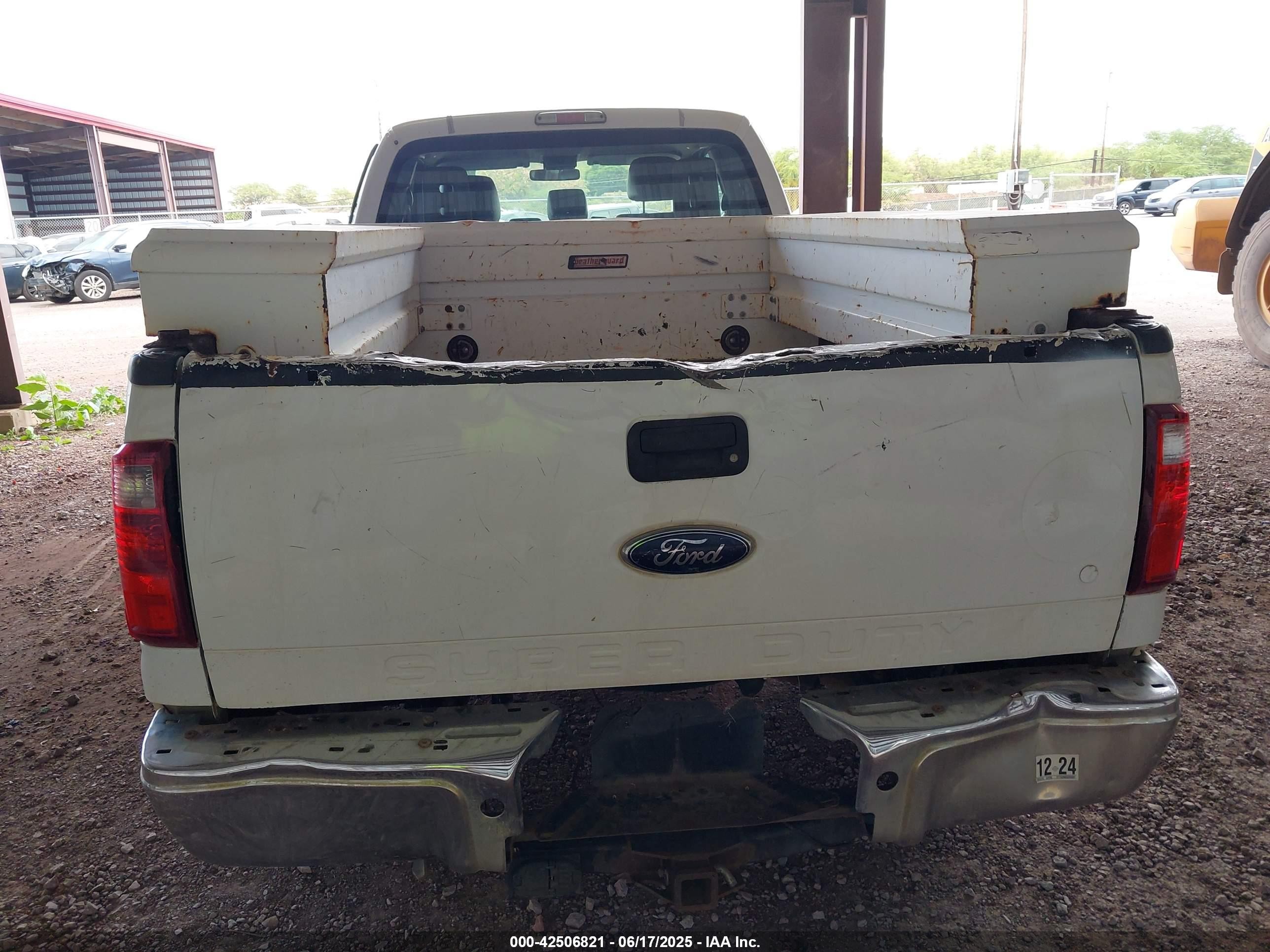 2012 Ford Super Duty F-250 Srw Lariat/xl/xlt White vin: 1FT7X2A63CEC83347