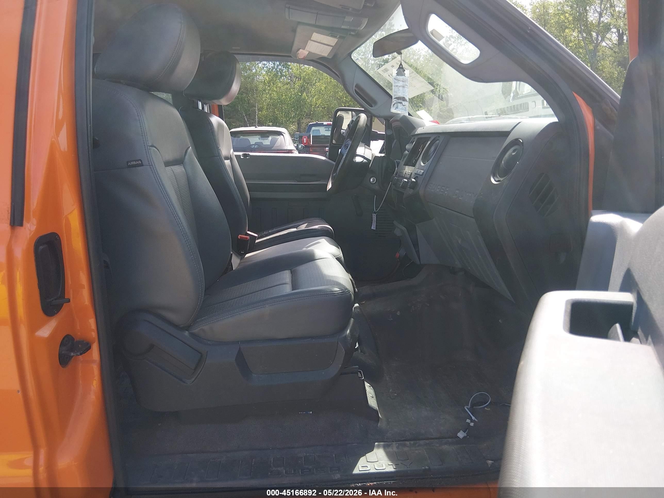 2015 Ford F-250 Xl Orange vin: 1FT7X2A63FEB32710