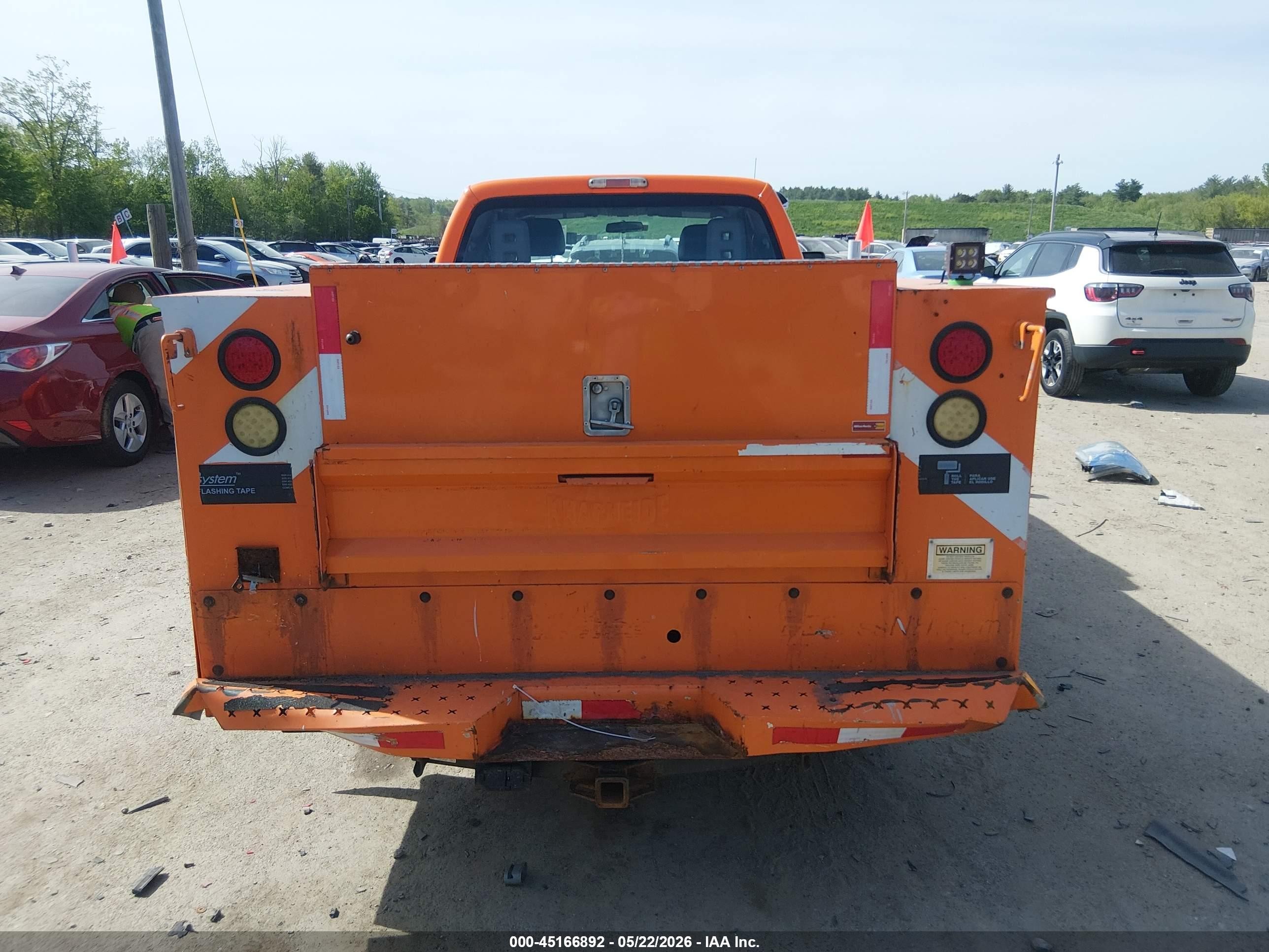 2015 Ford F-250 Xl Orange vin: 1FT7X2A63FEB32710