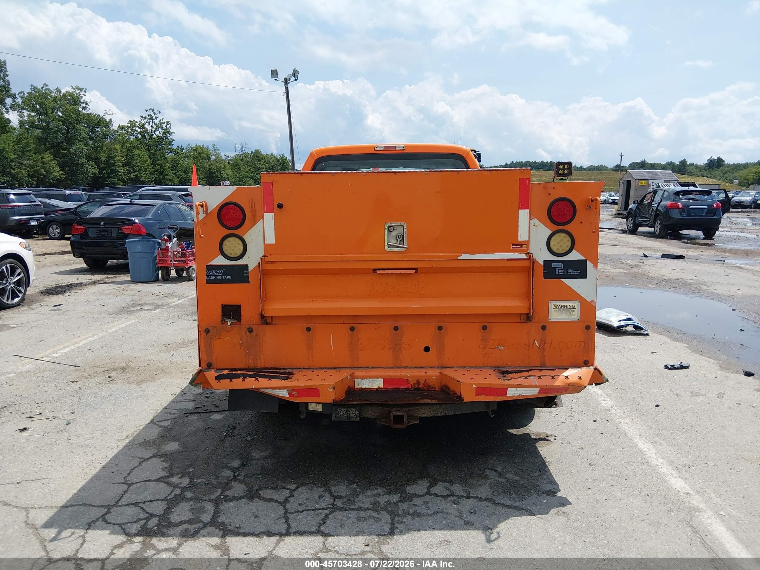 2015 Ford F-250 Xl Orange vin: 1FT7X2A63FEB32710