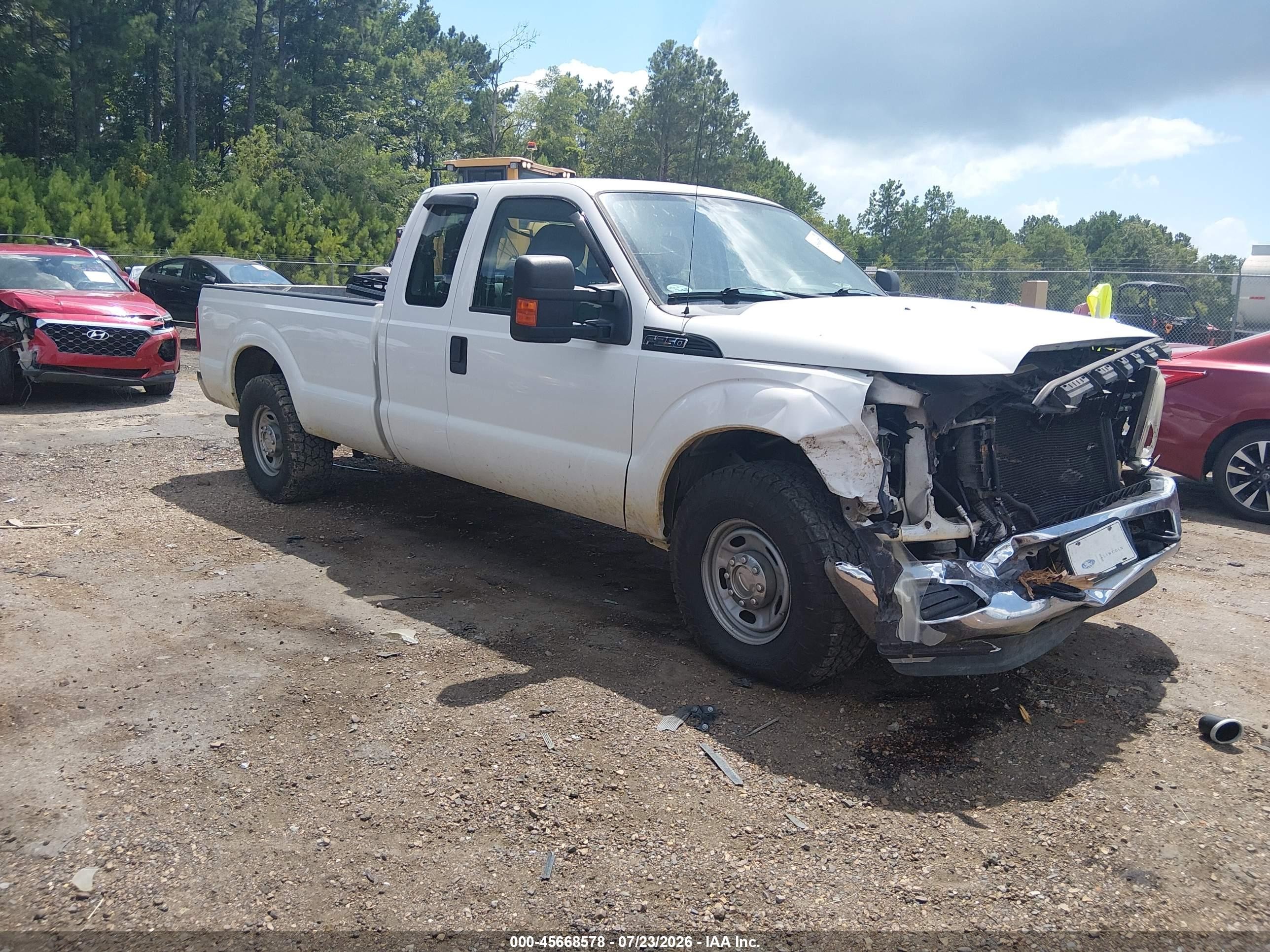 2012 Ford Super Duty F-250 Srw Xl White vin: 1FT7X2A64CEC23982