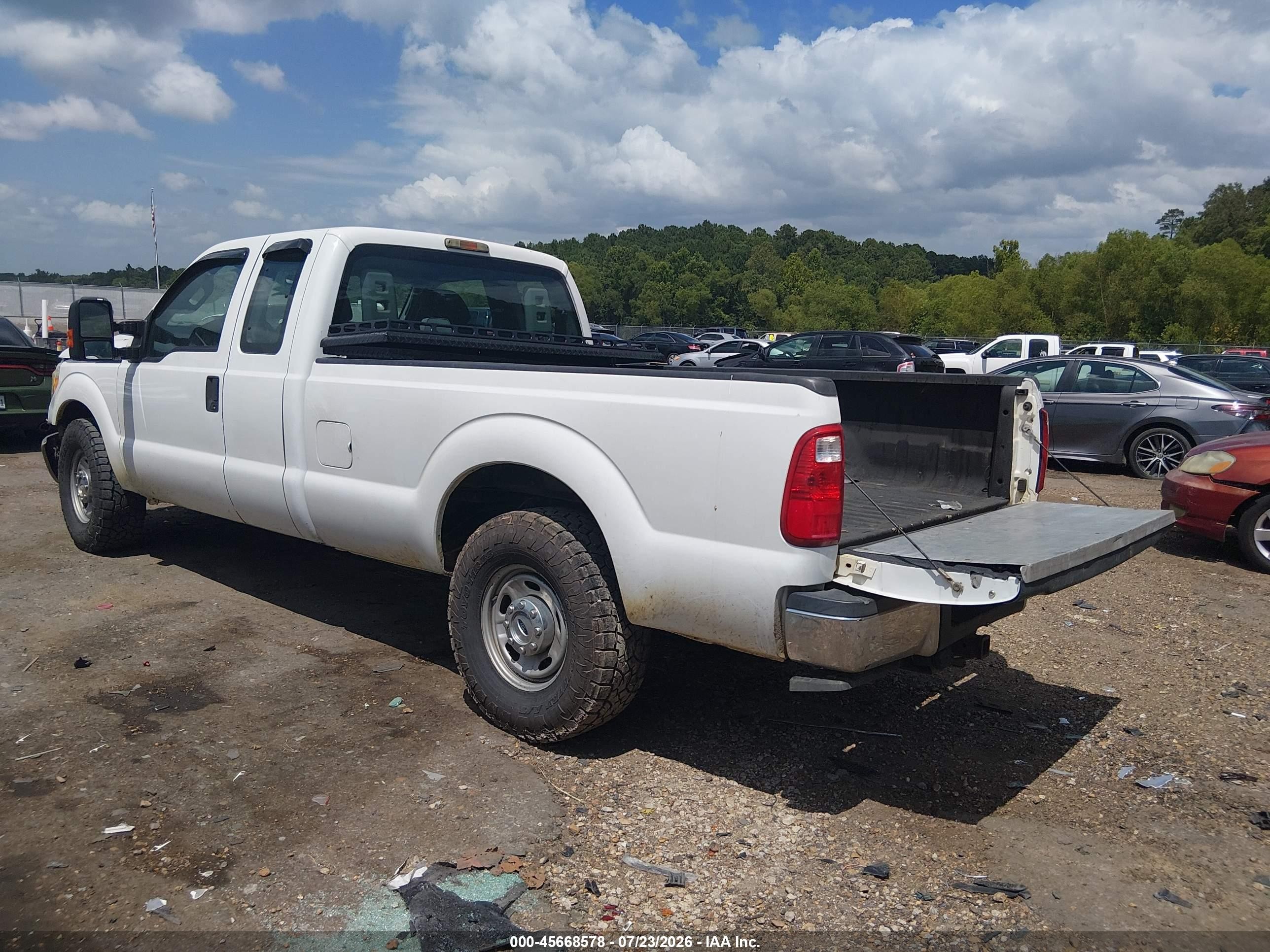 2012 Ford Super Duty F-250 Srw Xl White vin: 1FT7X2A64CEC23982