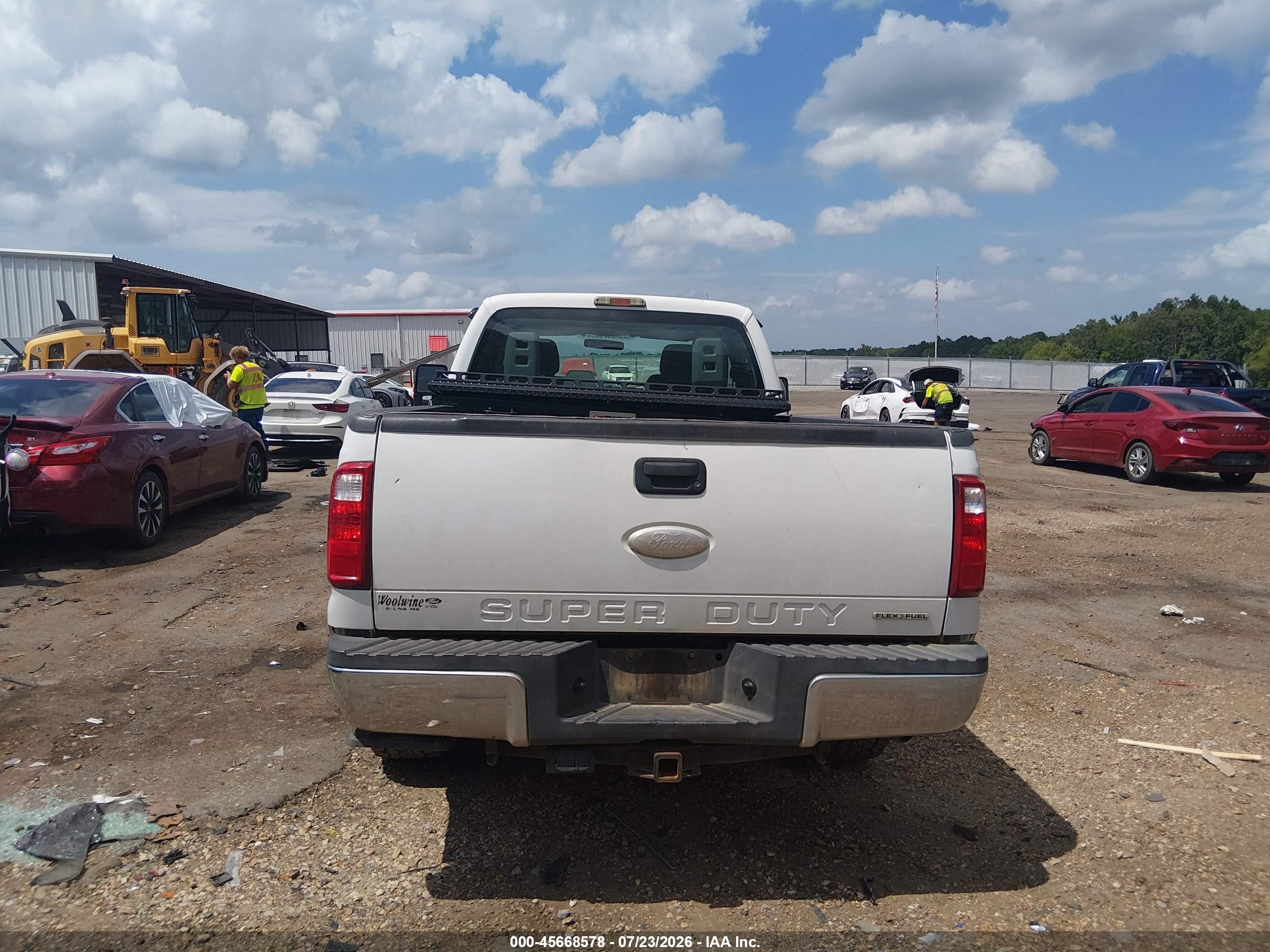 2012 Ford Super Duty F-250 Srw Xl White vin: 1FT7X2A64CEC23982