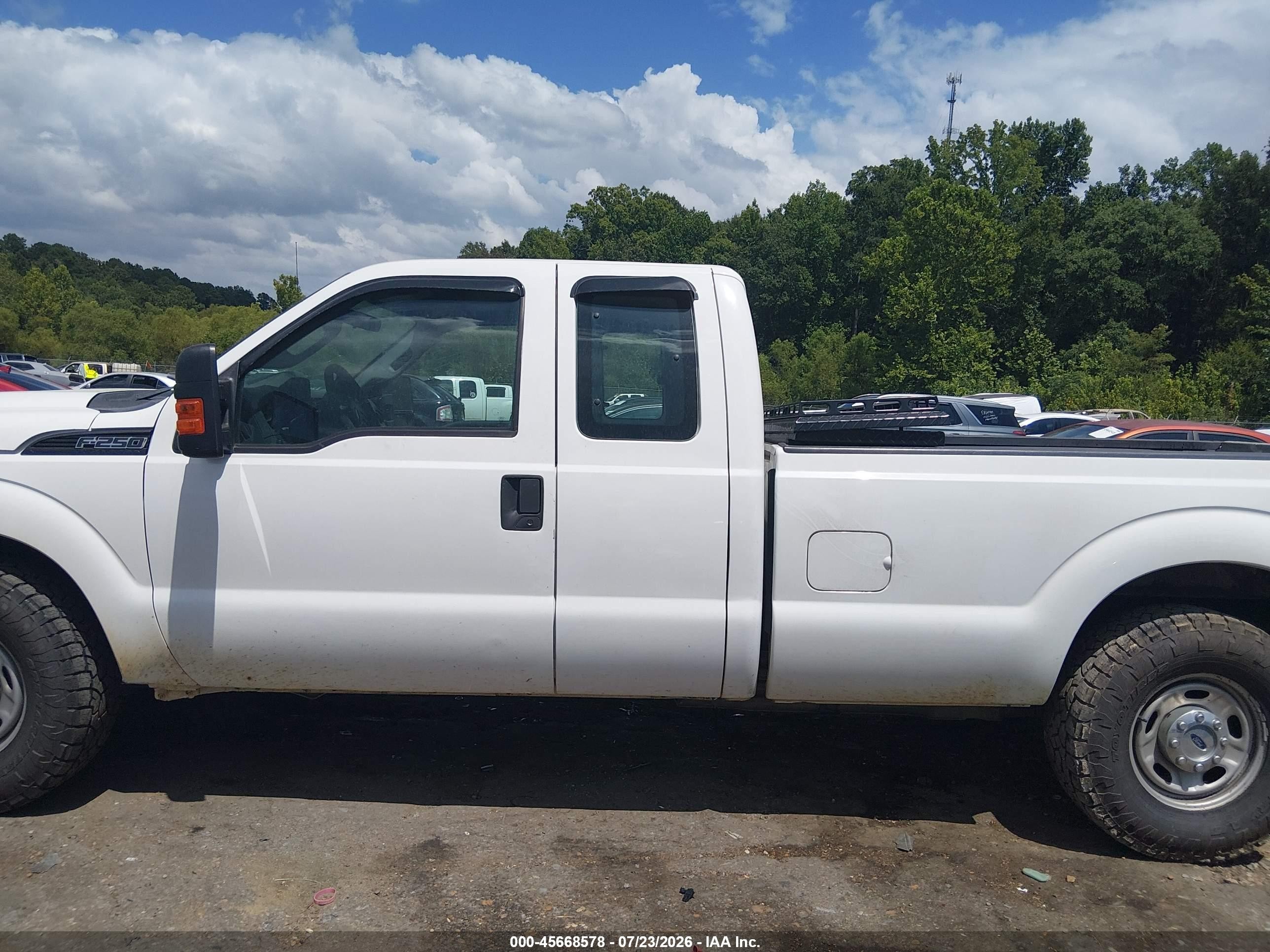 2012 Ford Super Duty F-250 Srw Xl White vin: 1FT7X2A64CEC23982
