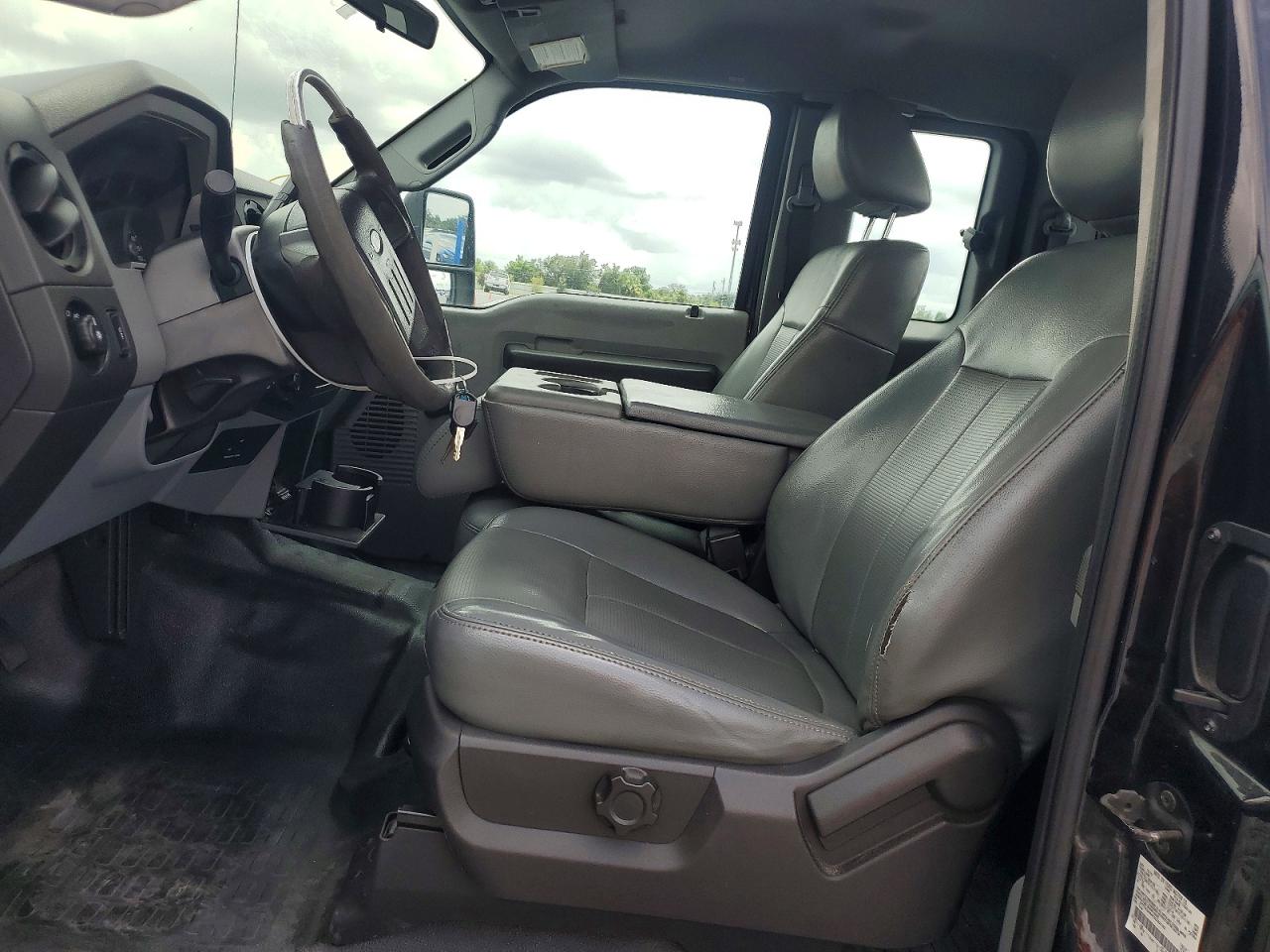 2012 Ford F250 Super Duty Черный vin: 1FT7X2A64CED22155
