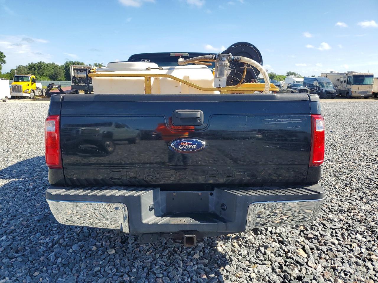 2012 Ford F250 Super Duty Черный vin: 1FT7X2A64CED22155