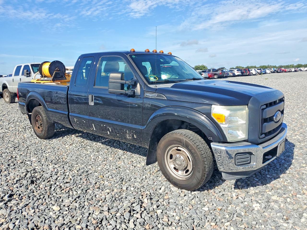 2012 Ford F250 Super Duty Черный vin: 1FT7X2A64CED22155