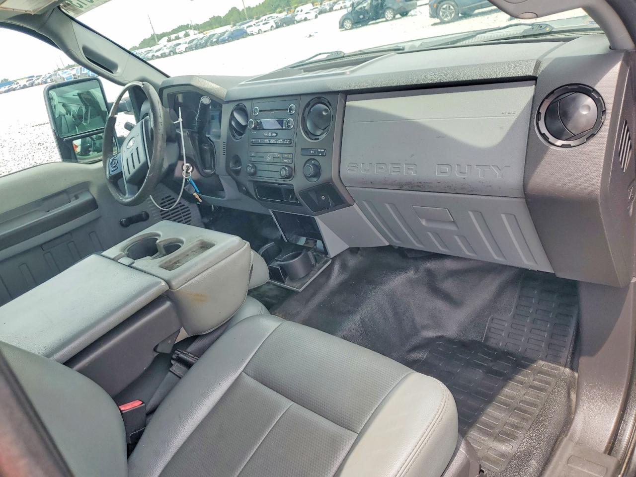2012 Ford F250 Super Duty Черный vin: 1FT7X2A64CED22155
