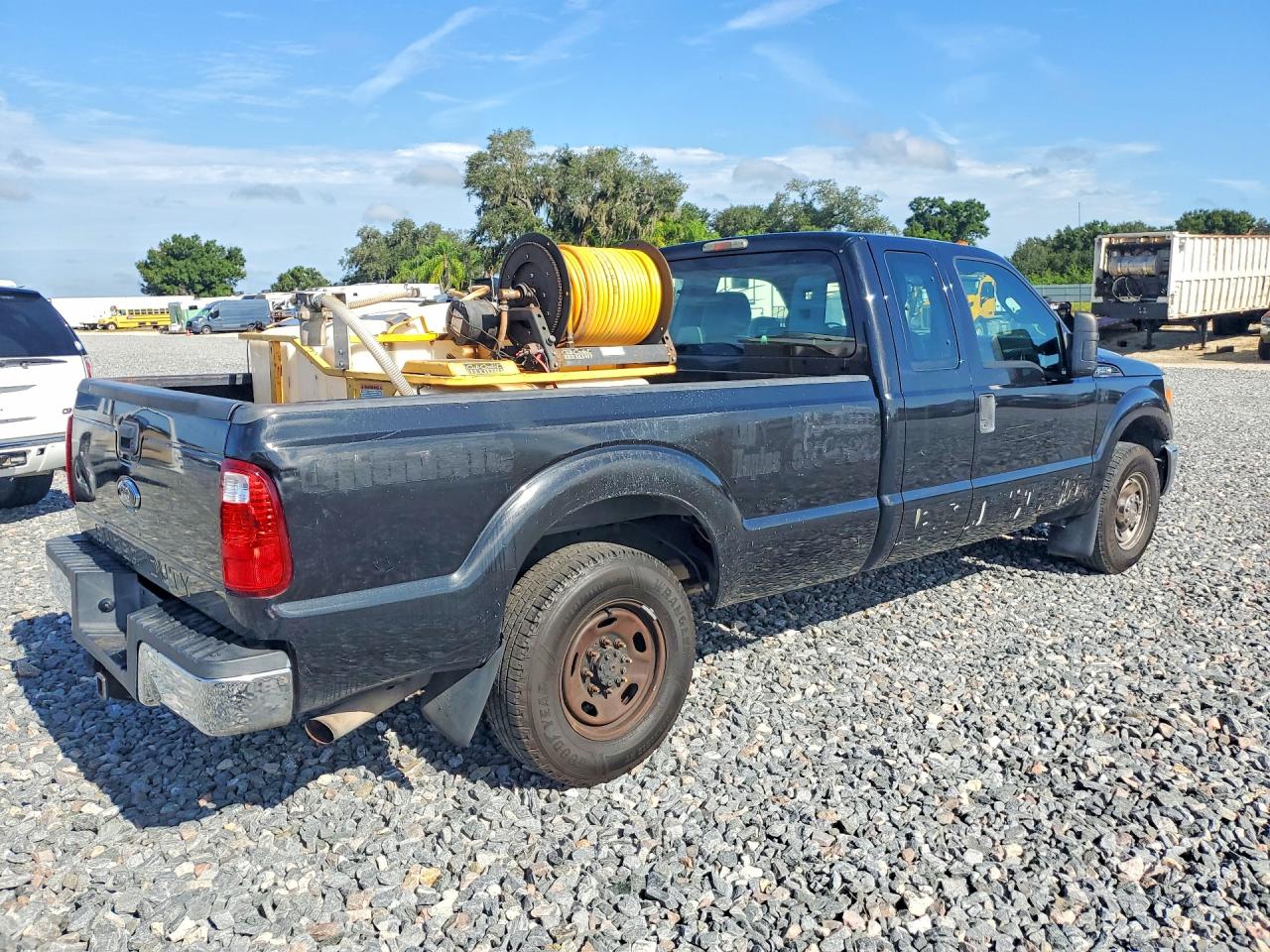 2012 Ford F250 Super Duty Черный vin: 1FT7X2A64CED22155
