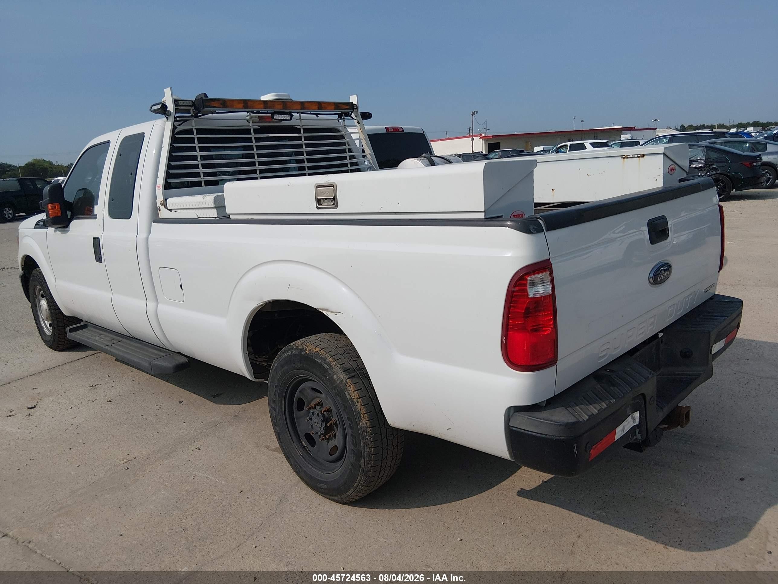 2015 Ford F-250 Xl White vin: 1FT7X2A64FEC17488