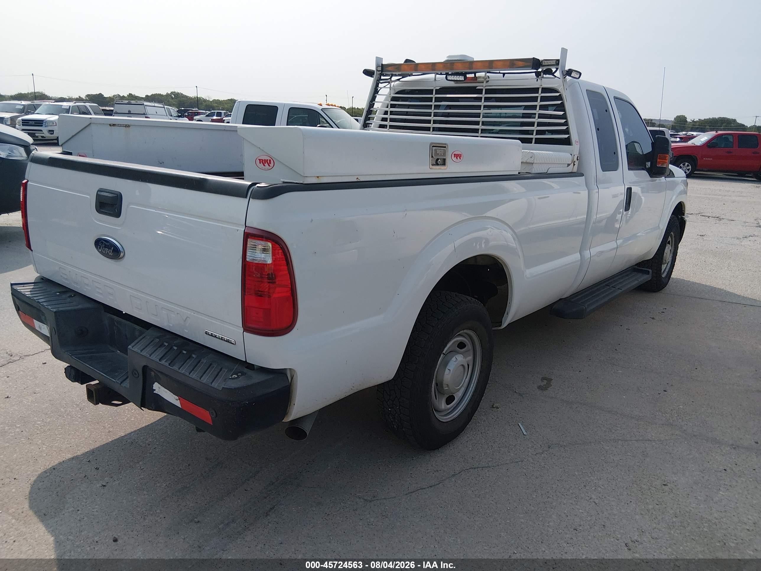 2015 Ford F-250 Xl White vin: 1FT7X2A64FEC17488