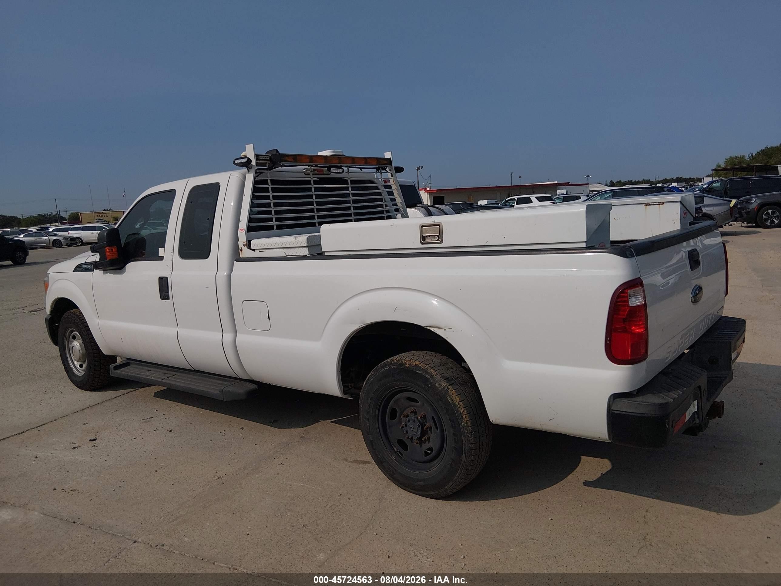 2015 Ford F-250 Xl White vin: 1FT7X2A64FEC17488