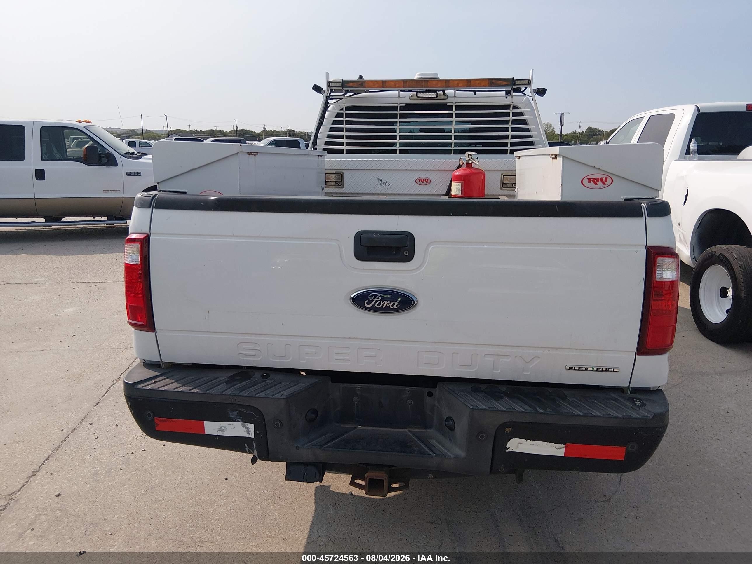 2015 Ford F-250 Xl White vin: 1FT7X2A64FEC17488