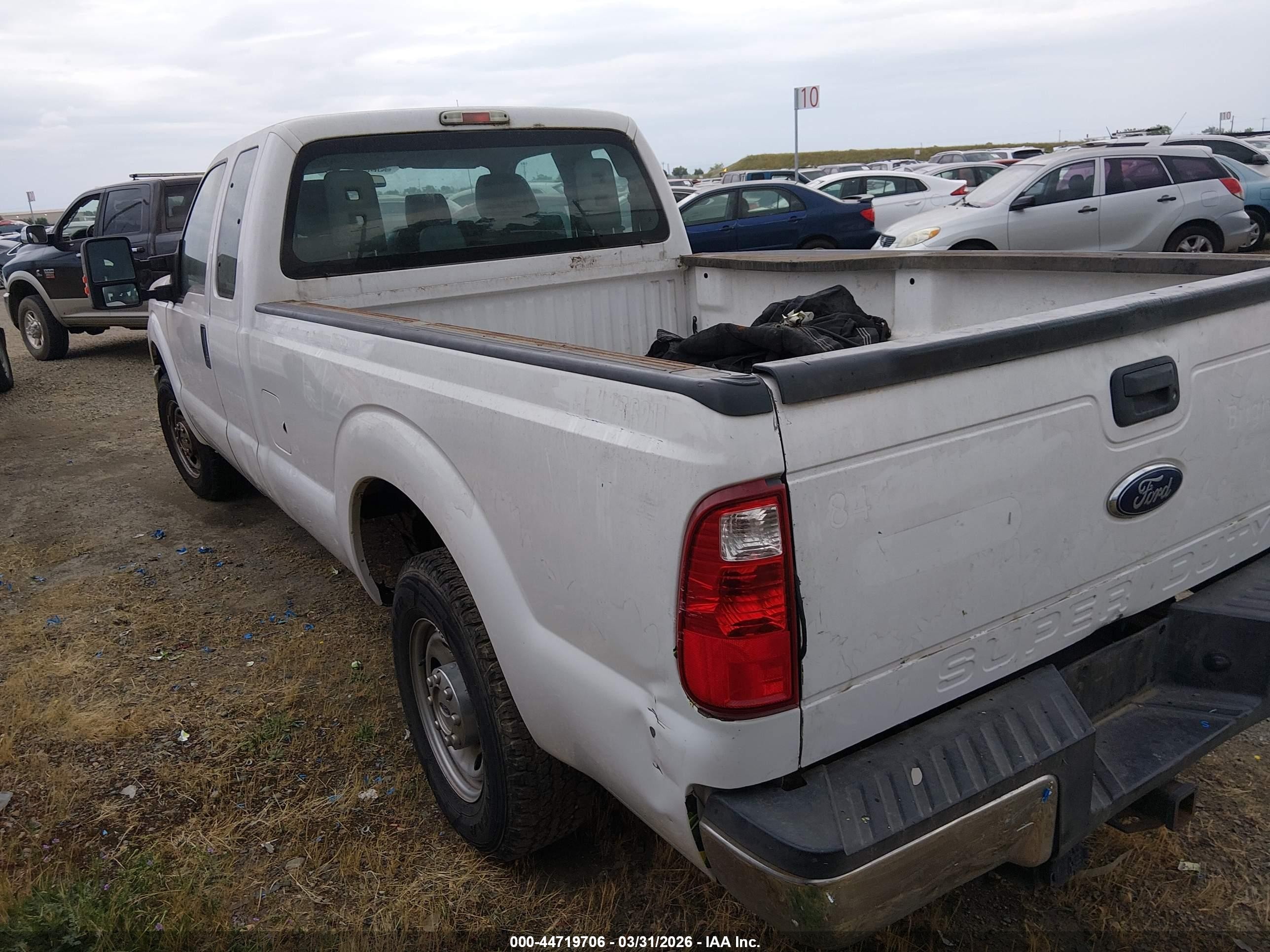 2016 Ford F-250 Xl White vin: 1FT7X2A64GEB86020
