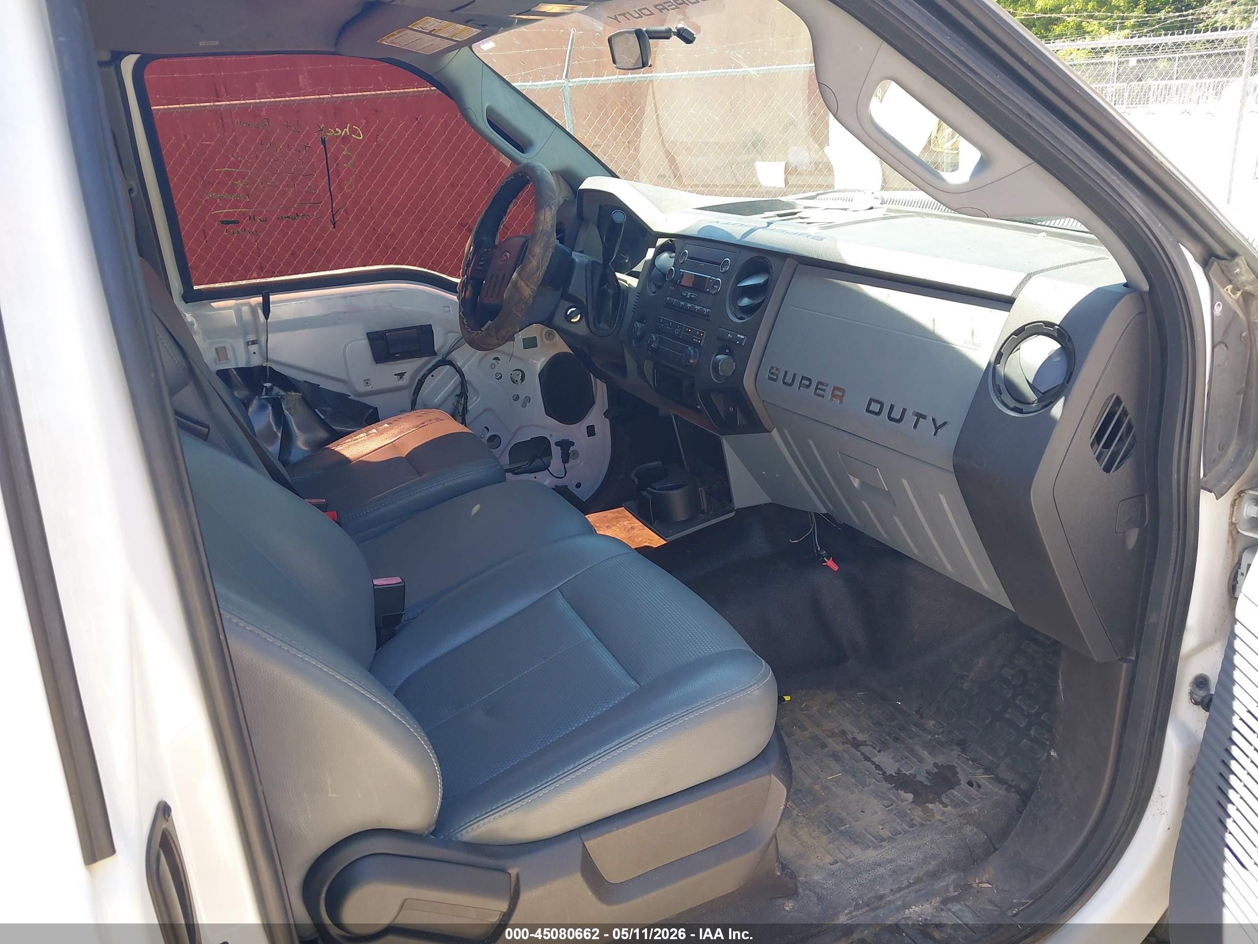2011 Ford F-250 Xl White vin: 1FT7X2A65BEC29109