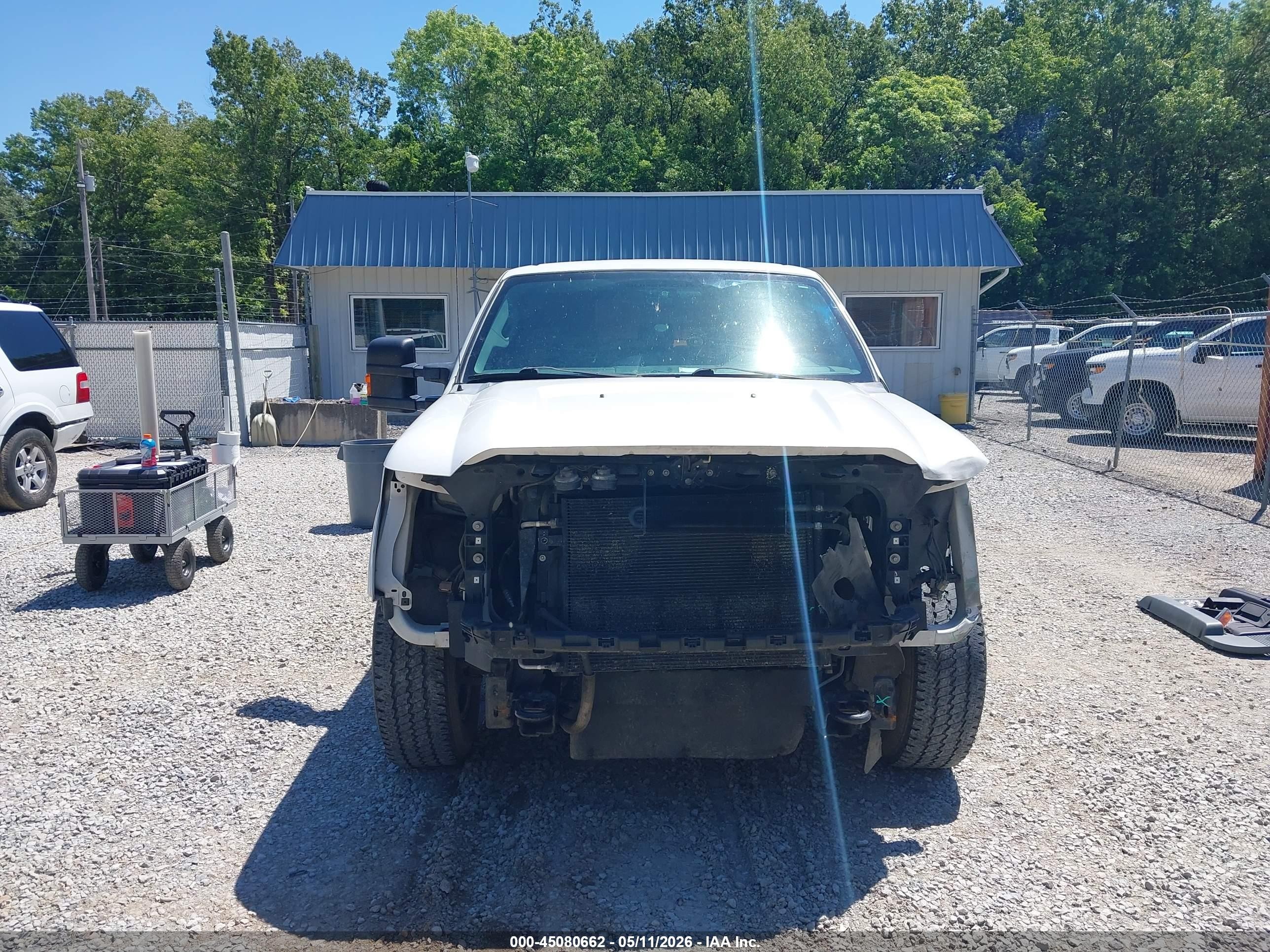 2011 Ford F-250 Xl White vin: 1FT7X2A65BEC29109