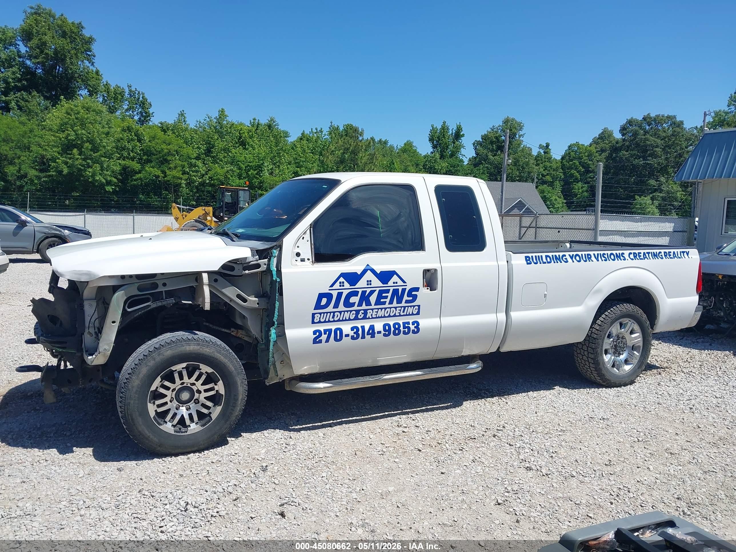 2011 Ford F-250 Xl White vin: 1FT7X2A65BEC29109