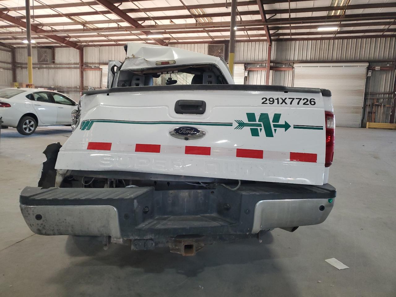 2013 Ford F250 Super Duty Белый vin: 1FT7X2A65DEB42975