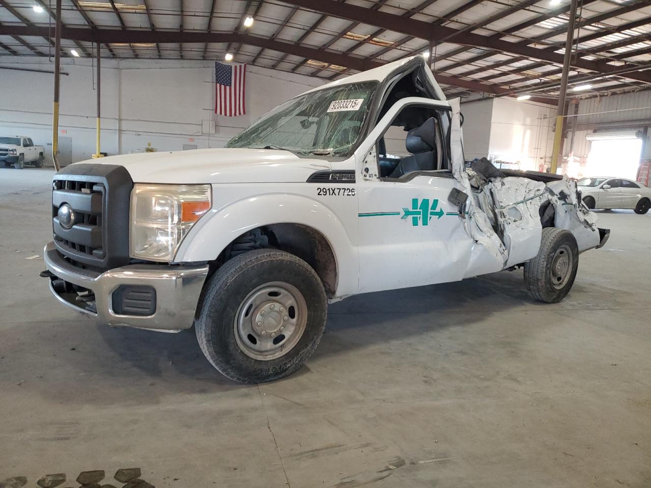 2013 Ford F250 Super Duty Белый vin: 1FT7X2A65DEB42975