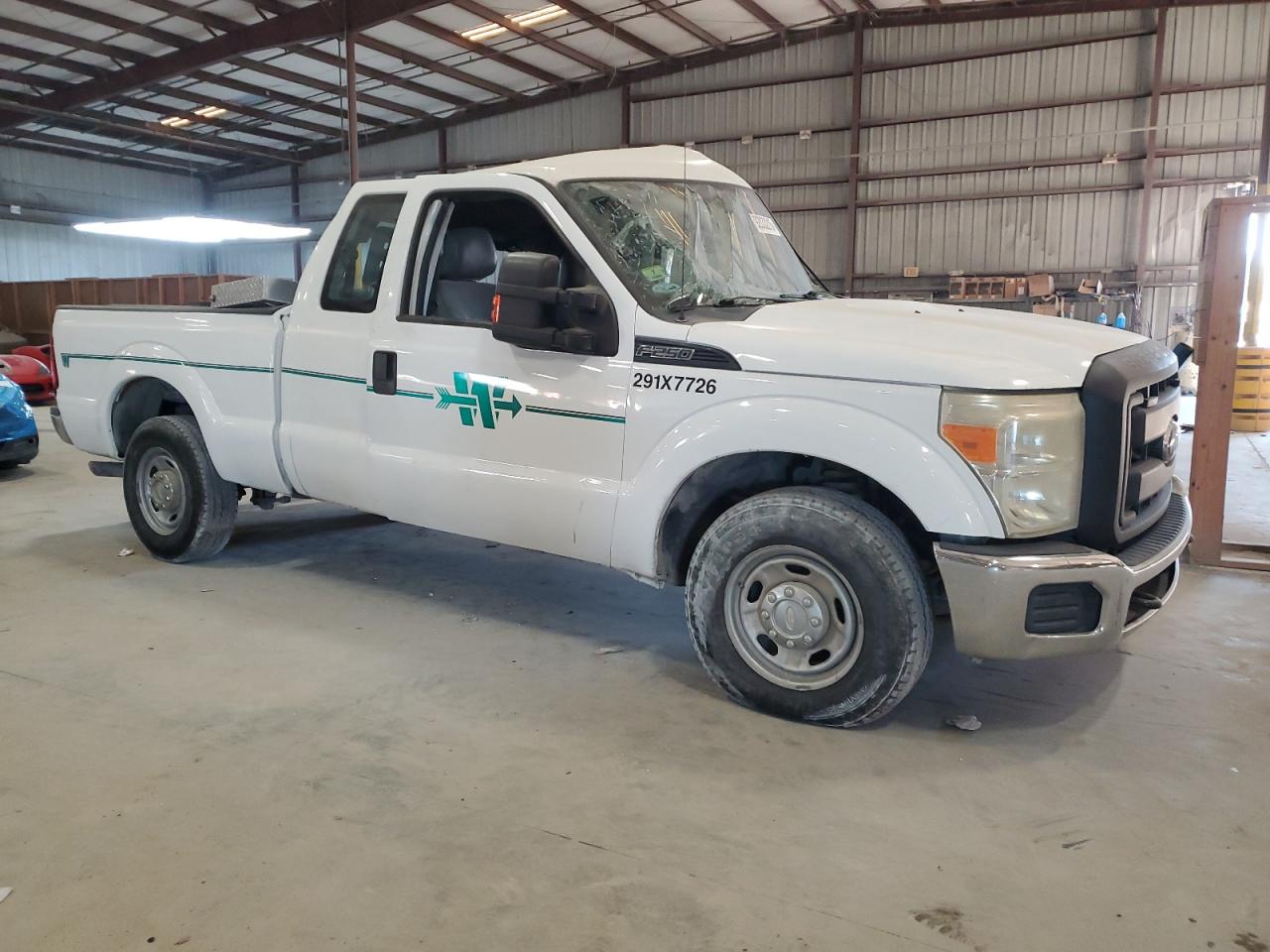 2013 Ford F250 Super Duty Белый vin: 1FT7X2A65DEB42975