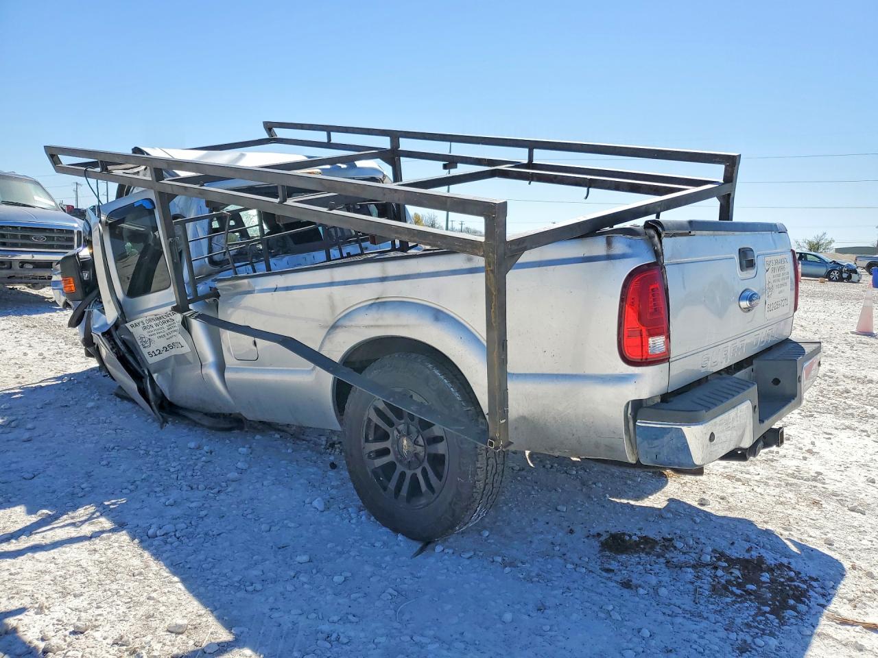 2015 Ford F250 Super Duty Silver vin: 1FT7X2A67FEB68433