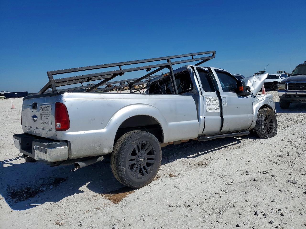2015 Ford F250 Super Duty Silver vin: 1FT7X2A67FEB68433