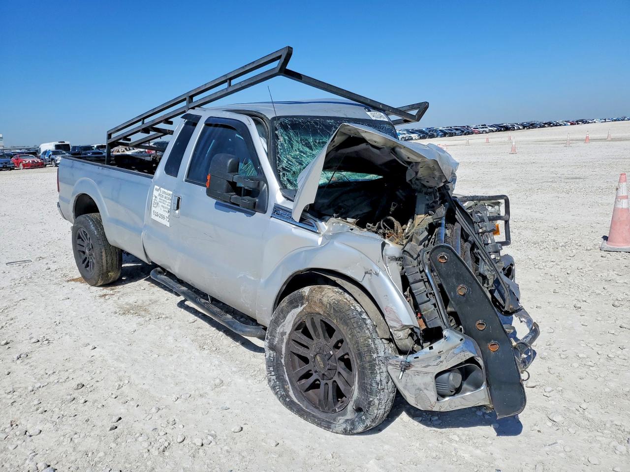 2015 Ford F250 Super Duty Silver vin: 1FT7X2A67FEB68433
