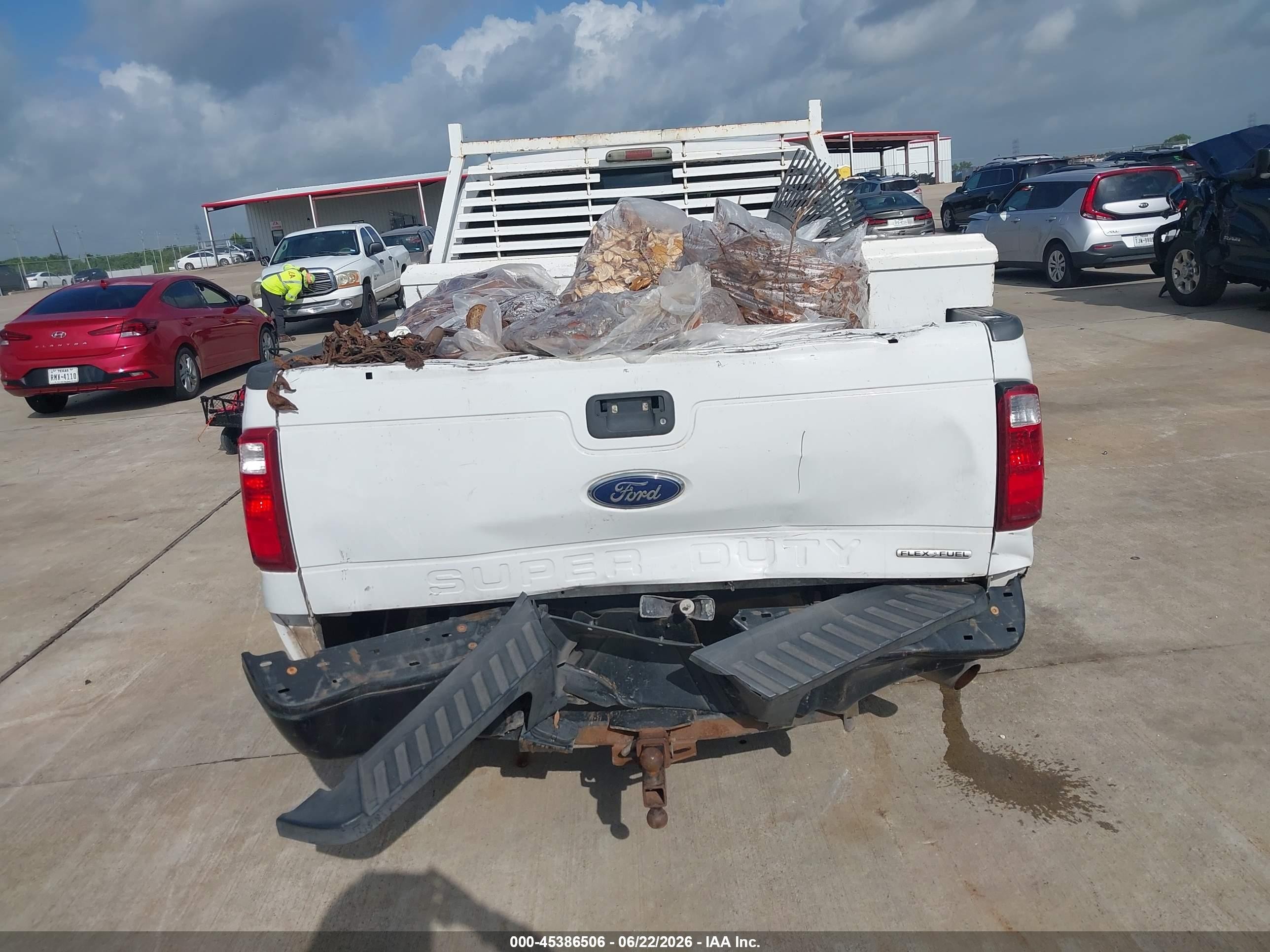 2014 Ford F-250 Xl White vin: 1FT7X2A68EEA92624