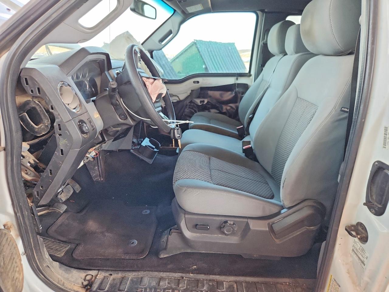 2015 Ford F250 Super Duty White vin: 1FT7X2A68FEB94782
