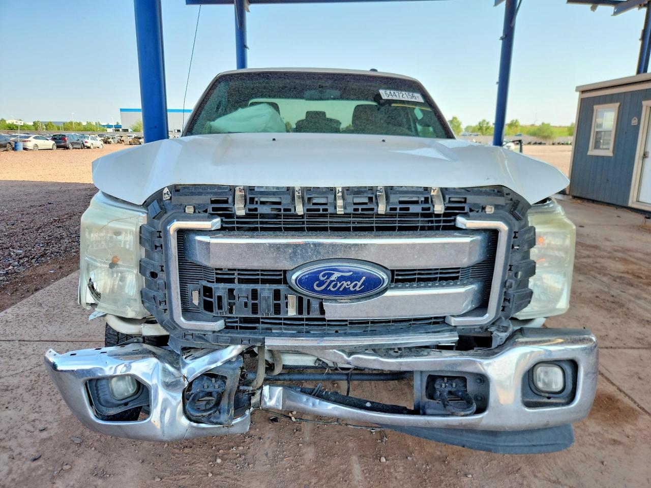 2015 Ford F250 Super Duty White vin: 1FT7X2A68FEB94782