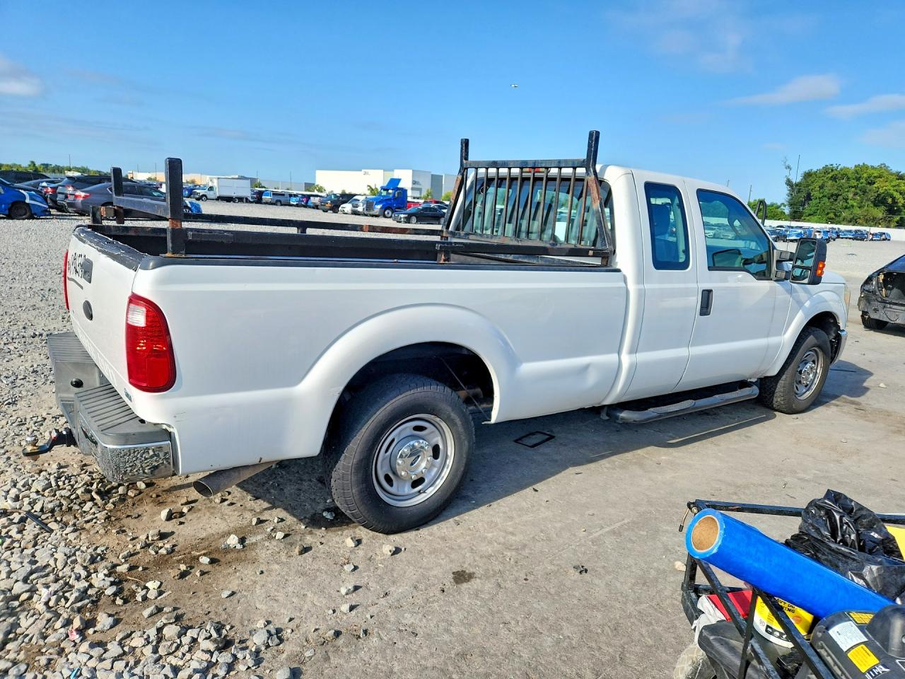2011 Ford F250 Super Duty White vin: 1FT7X2A69BEC44518