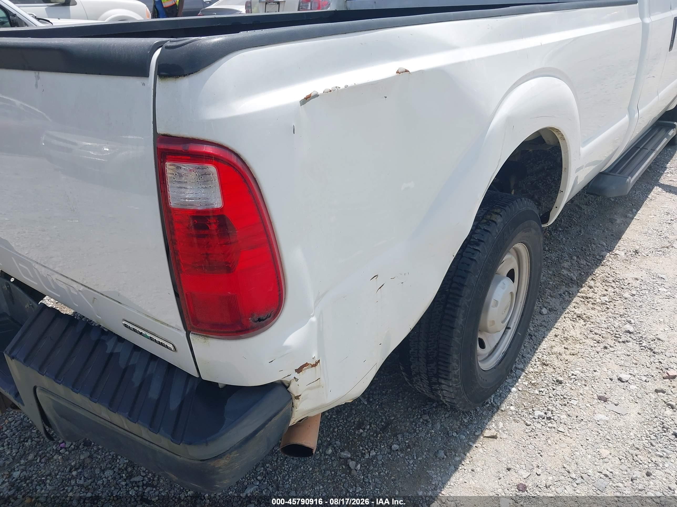 2012 Ford F-250 Xl White vin: 1FT7X2A6XCEA19655