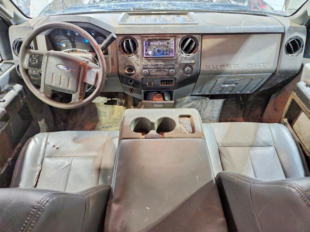 2015 Ford F250 Super Duty White vin: 1FT7X2A6XFEB63775