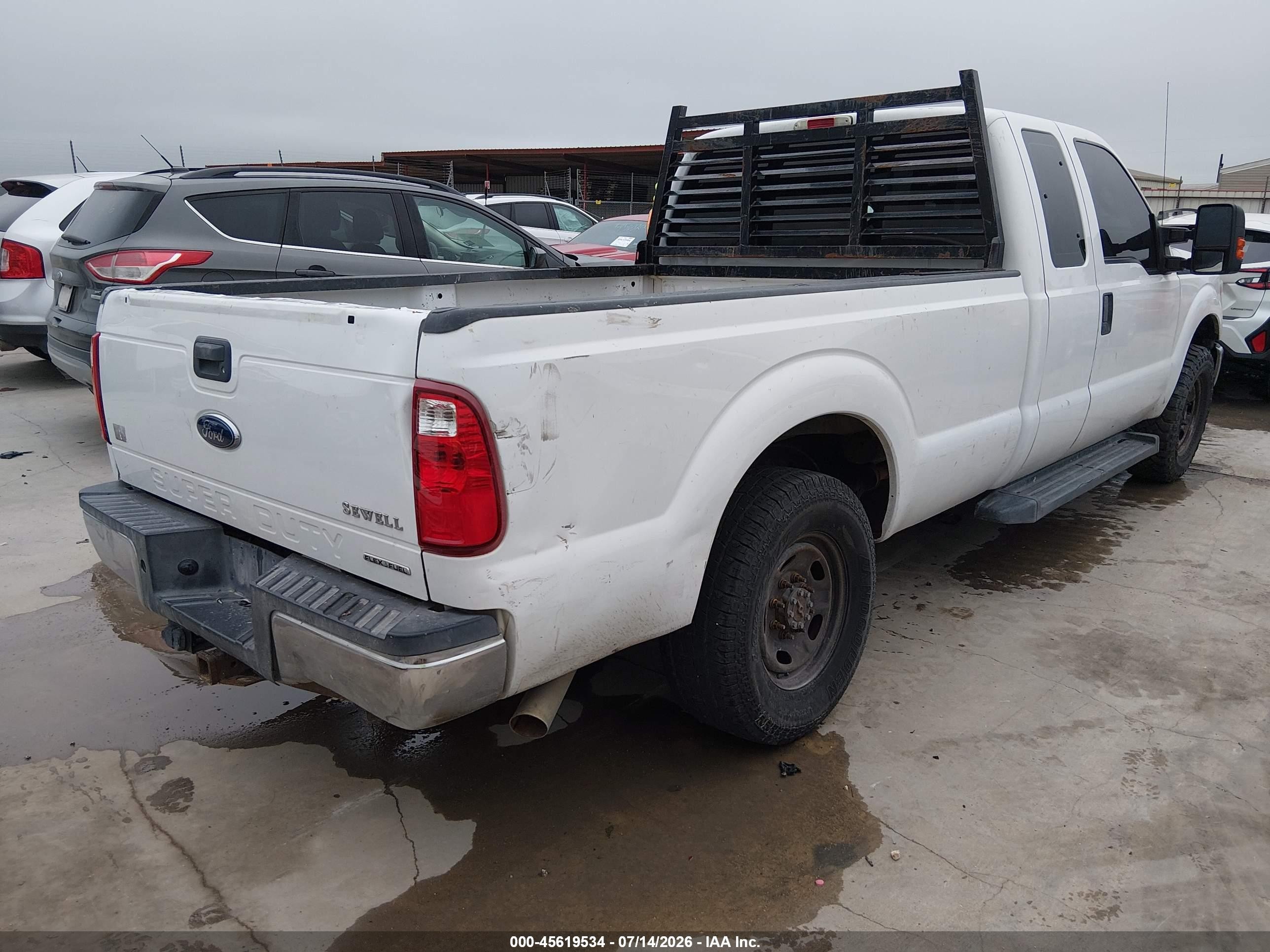 2015 Ford F-250 Xl Белый vin: 1FT7X2A6XFEB87221