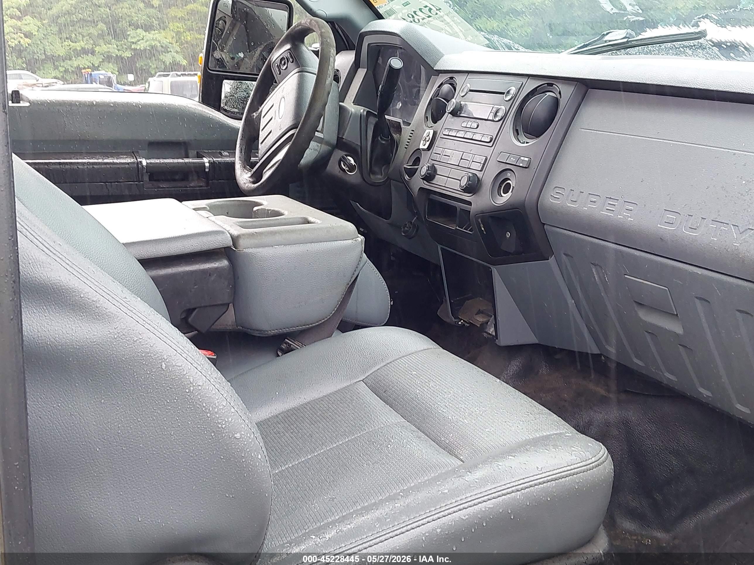 2015 Ford F-250 Xl White vin: 1FT7X2A6XFEC08553