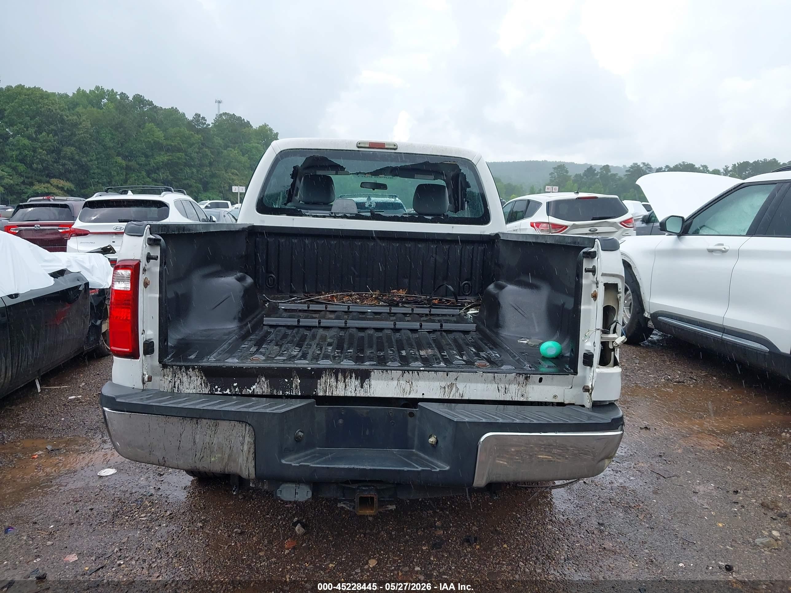 2015 Ford F-250 Xl White vin: 1FT7X2A6XFEC08553