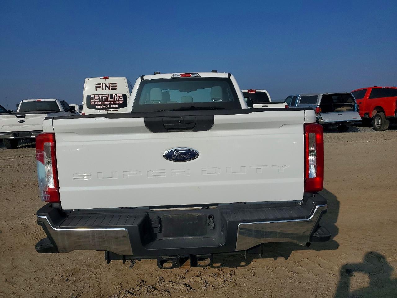 2024 Ford F250 Super Duty White vin: 1FT7X2AA4RED40488